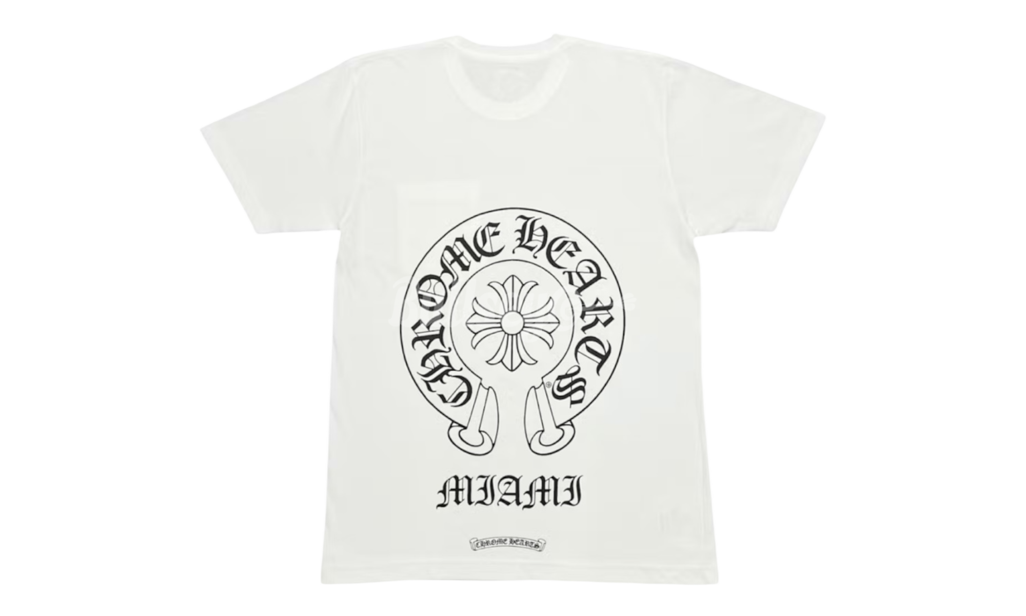 Chrome Hearts Miami White Horseshoe T-Shirt