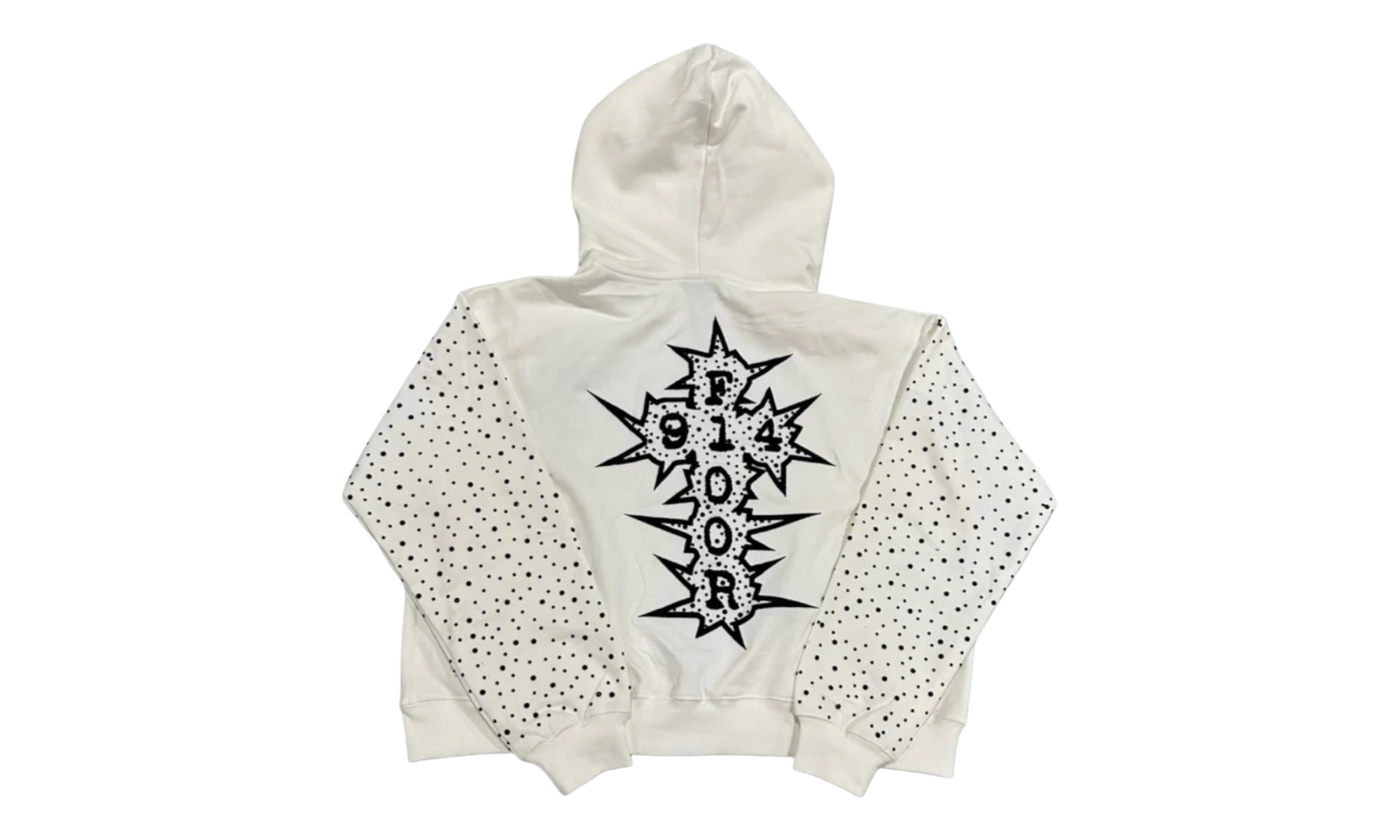 Floor 914 Chromatic White Zip Up Hoodie