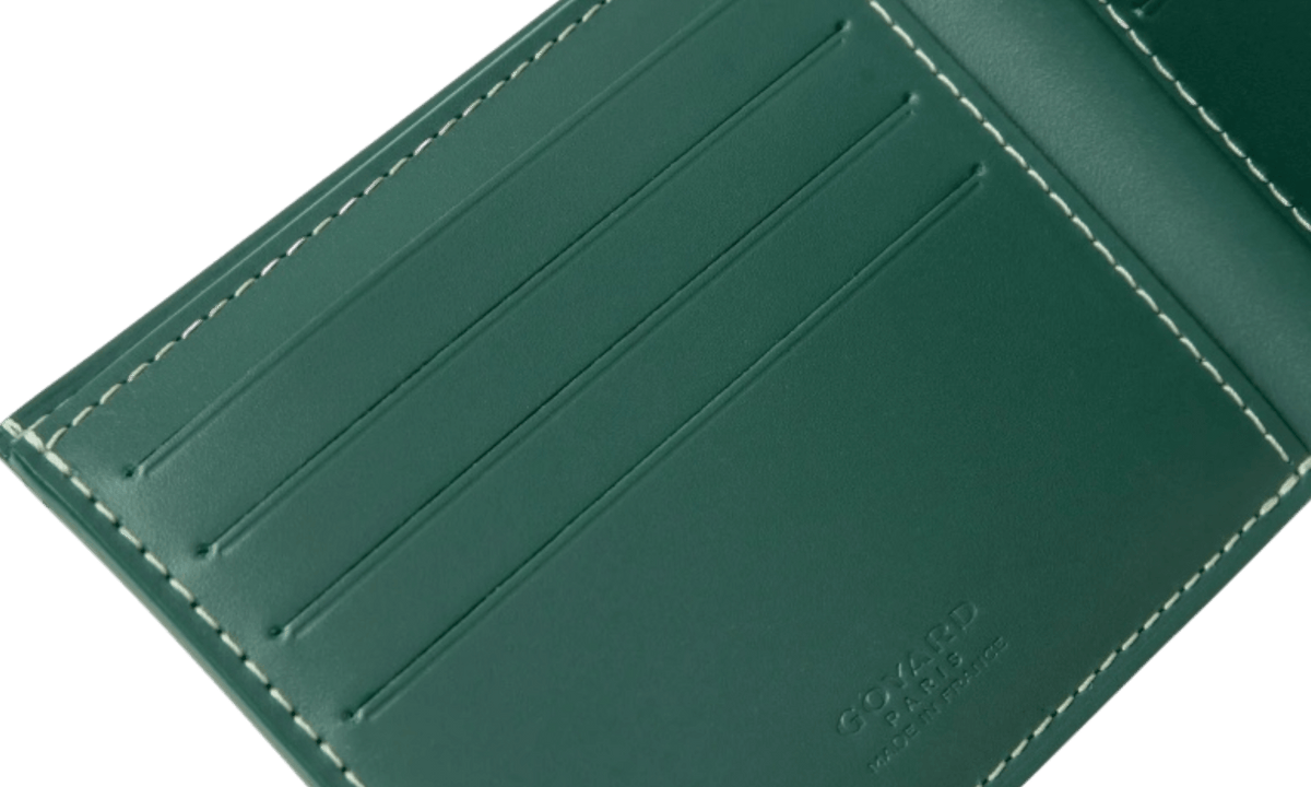 Goyard Victoire Green Wallet