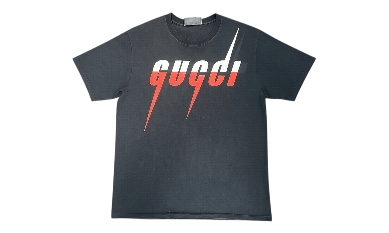 Gucci Blade Print T-shirt Black/Red/White (PreOwned)
