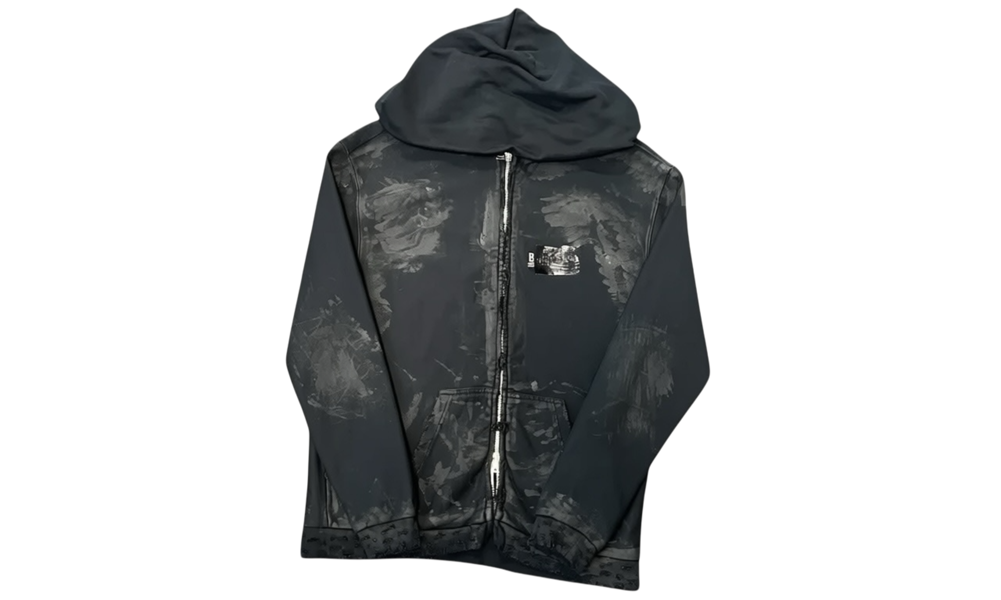 Balenciaga Gaffer Mudshow Black Hoodie (PreOwned)