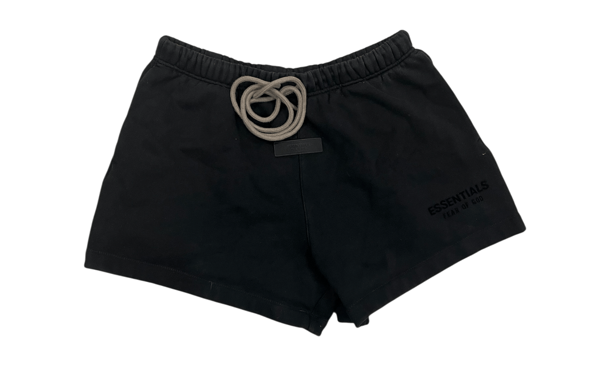 Essentials Fear Of God Sweat Shorts Jet Black (PreOwned)