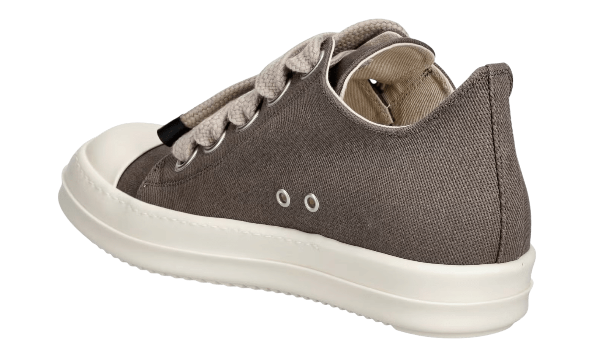 Rick Owens DRKSHDW Jumbolace Low Dust/Milk Sneakers