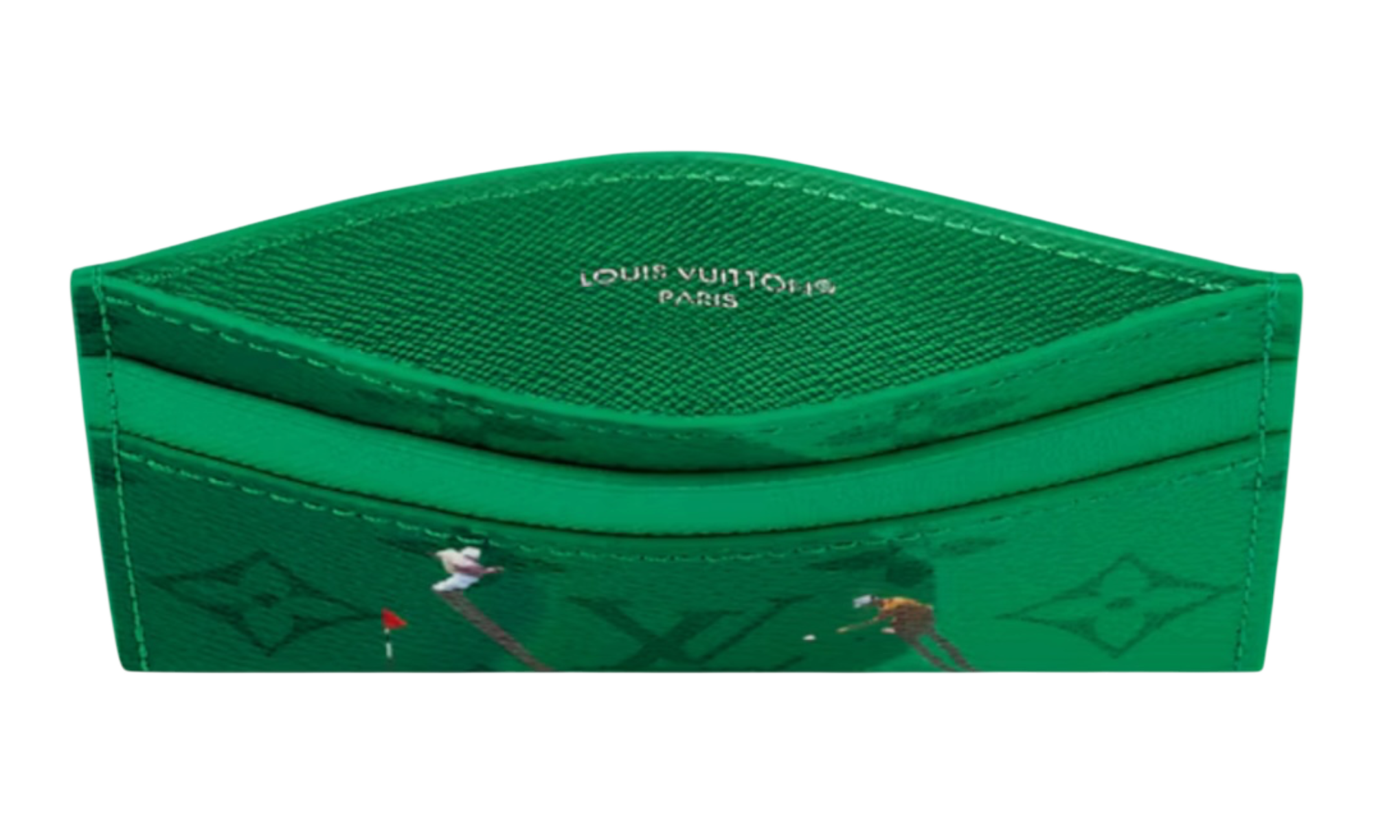 Louis Vuitton Golf Card Case Green