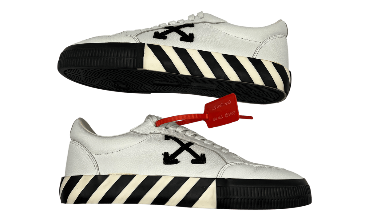 OFF-WHITE Vulc Low White Leather FW19 (PreOwned)