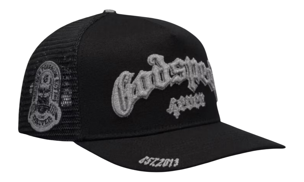 Godspeed Forever 3M Reflective Black Trucker Hat