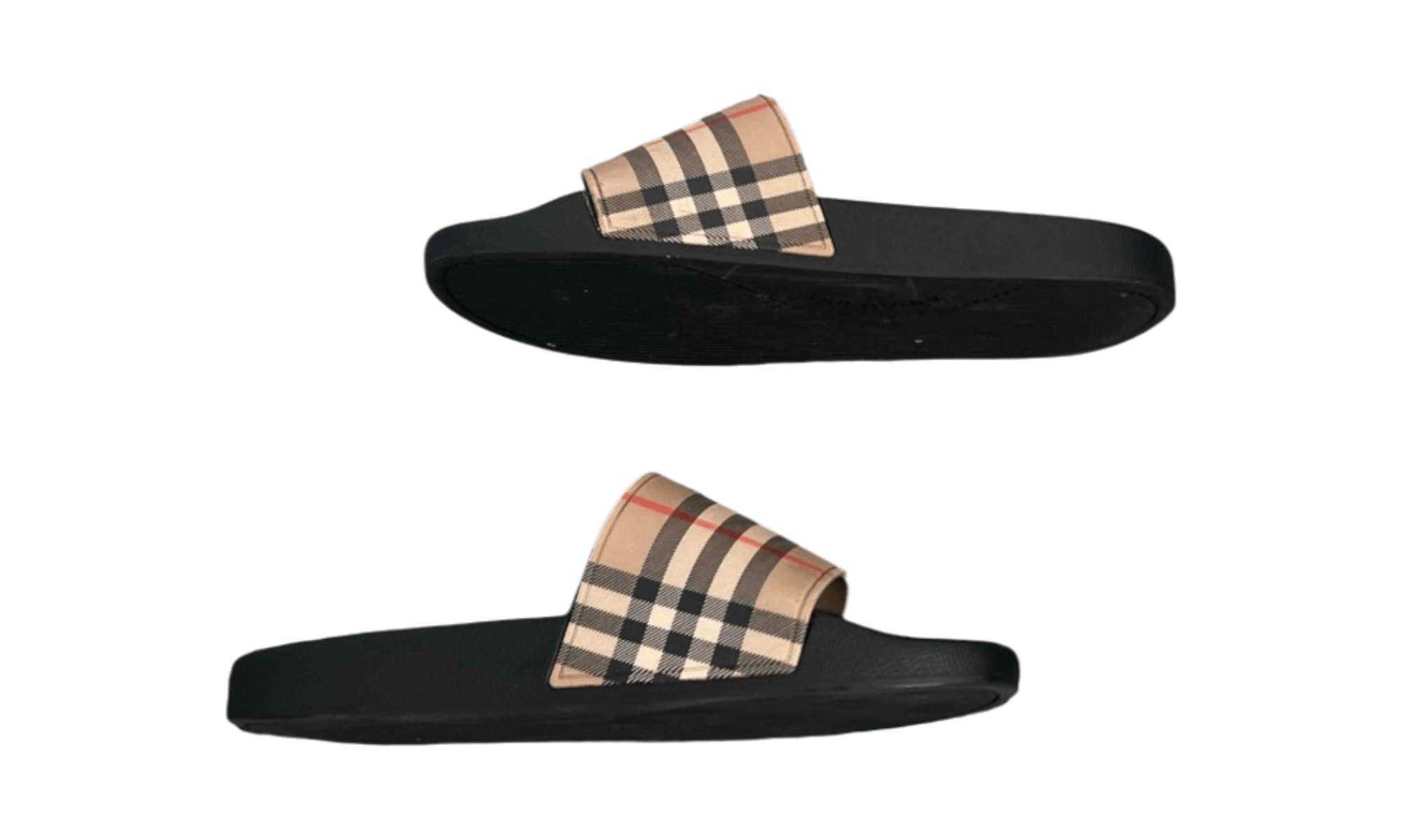 Burberry Vintage Check Slides Archive Beige (Preowned)