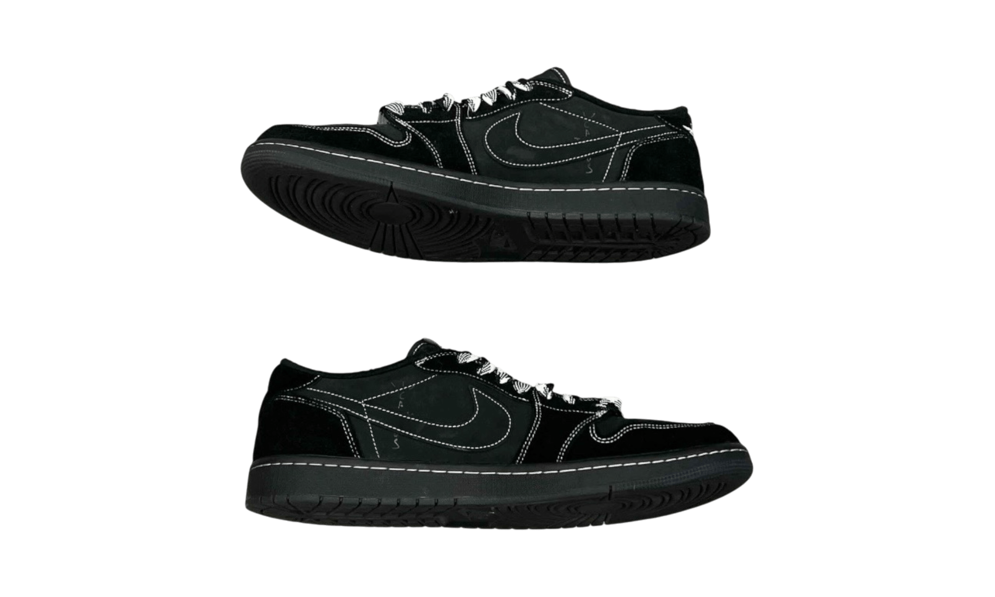 Travis Scott x Air Jordan 1 Low OG SP "Black Phantom" (PreOwned)