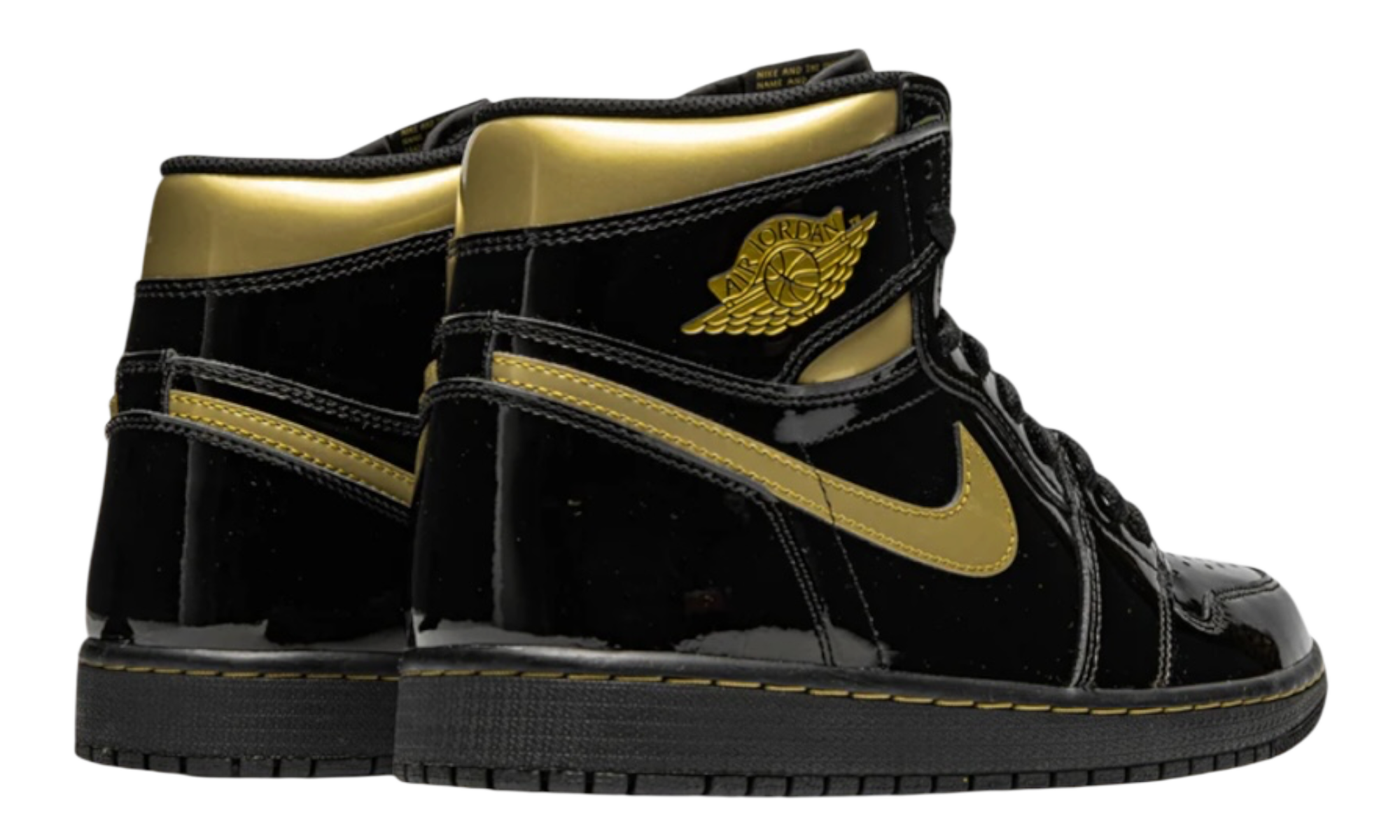 Jordan 1 Retro High Black Metallic Gold (2020)