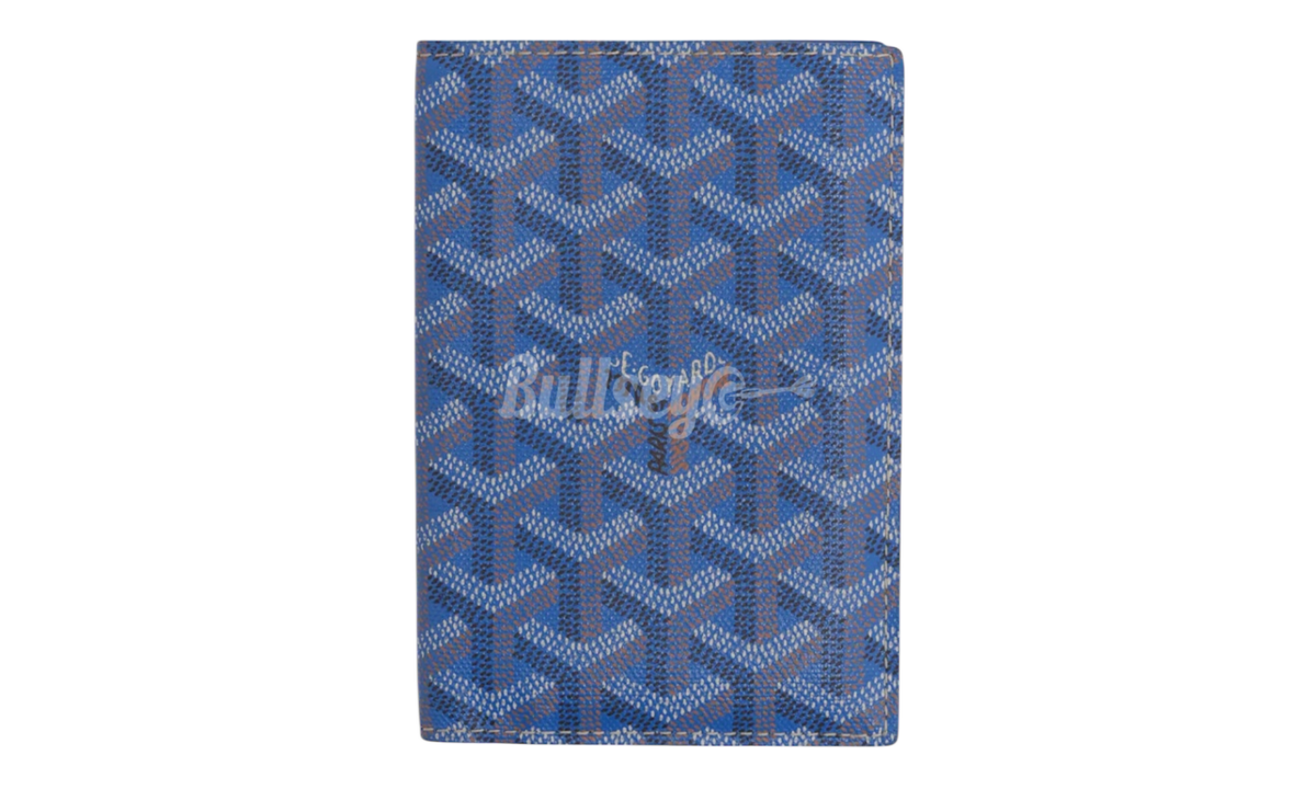 Goyard Blue Grenelle Passport Holder