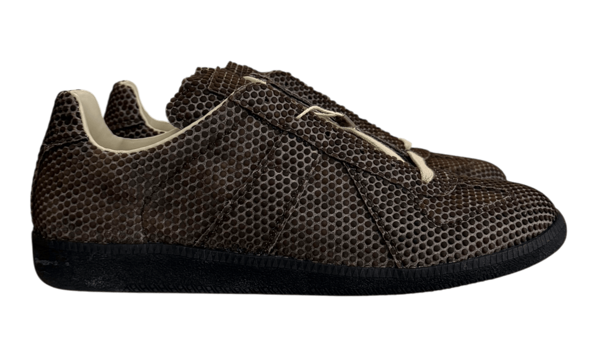Maison Margelia Replica (GAT) Rubberized Black Sneakers