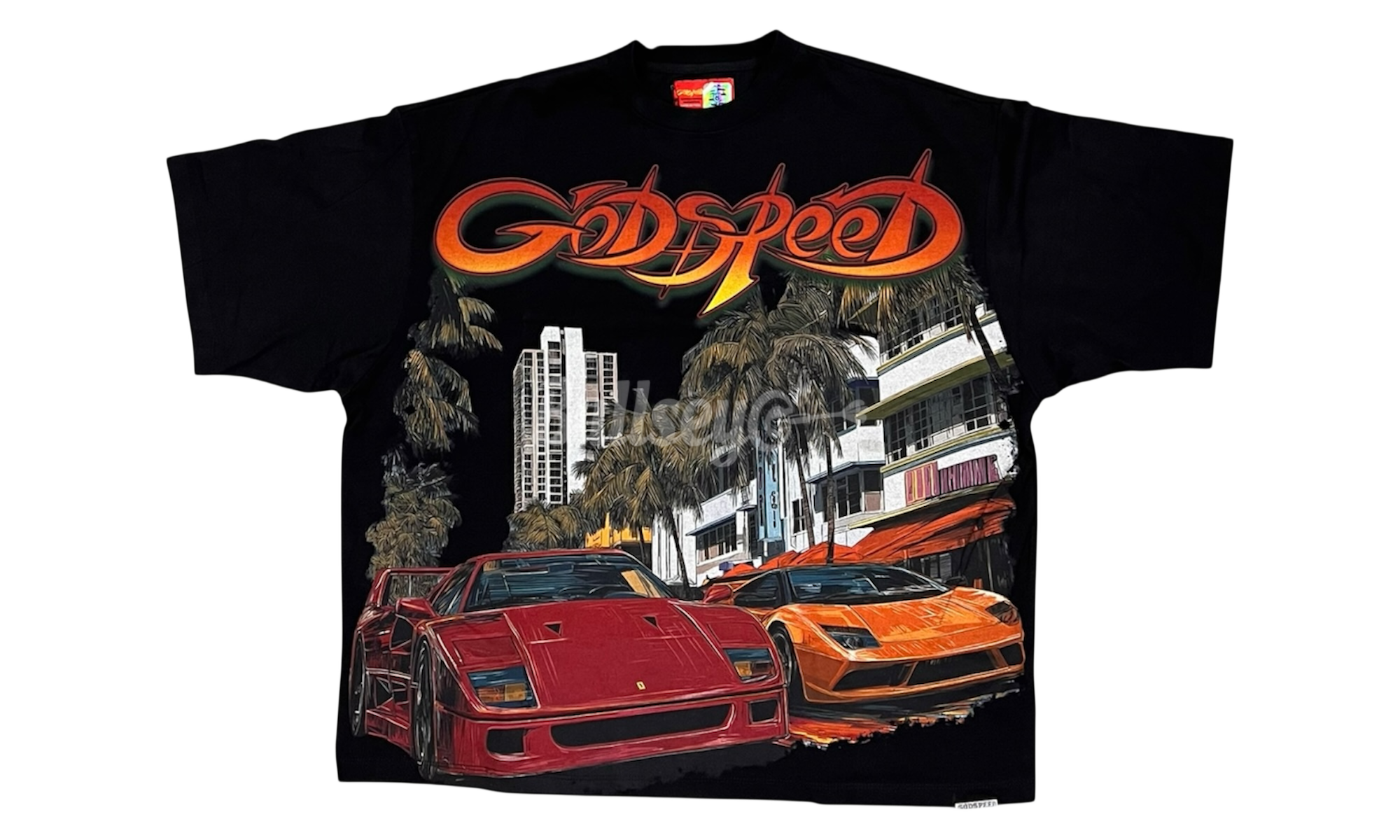Godspeed South Beach Drive Black T-Shirt