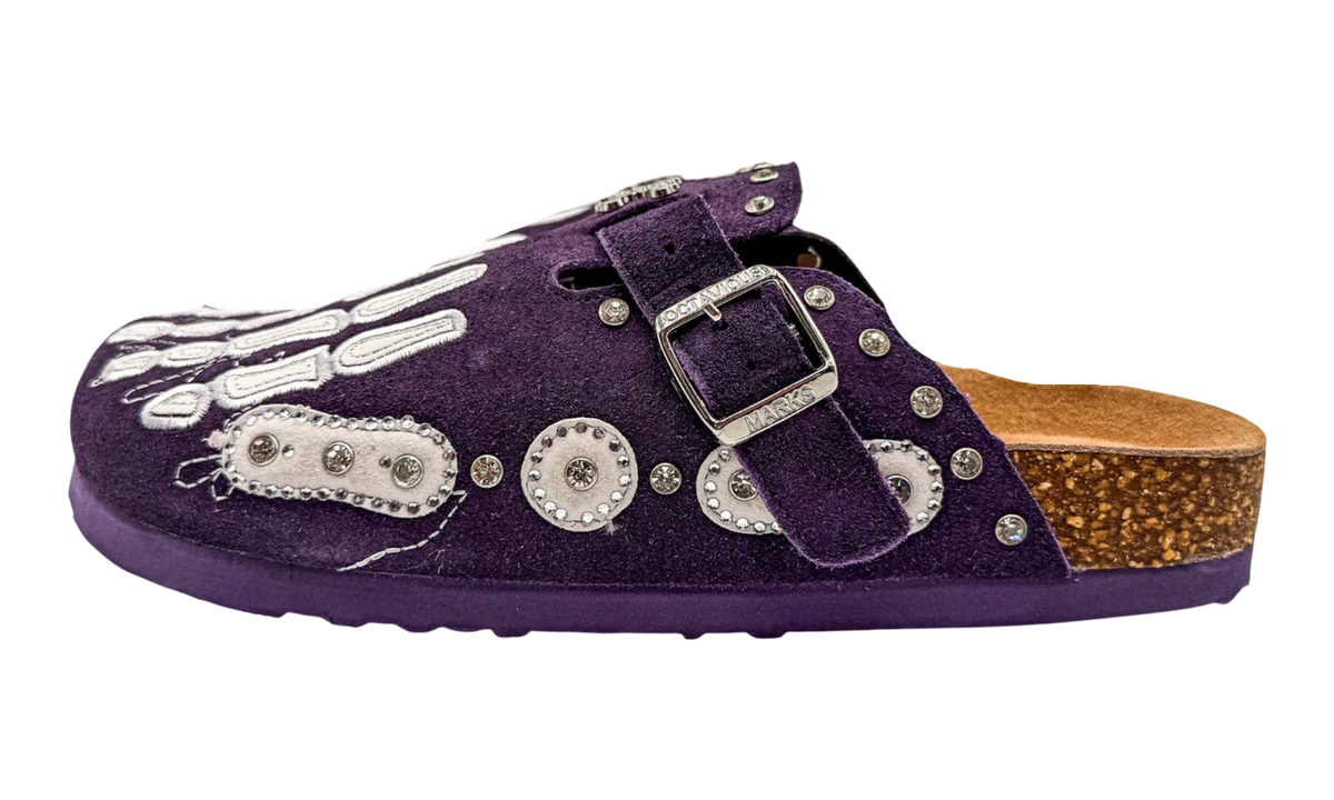 Octavious Marks Purple Lobster Clogs