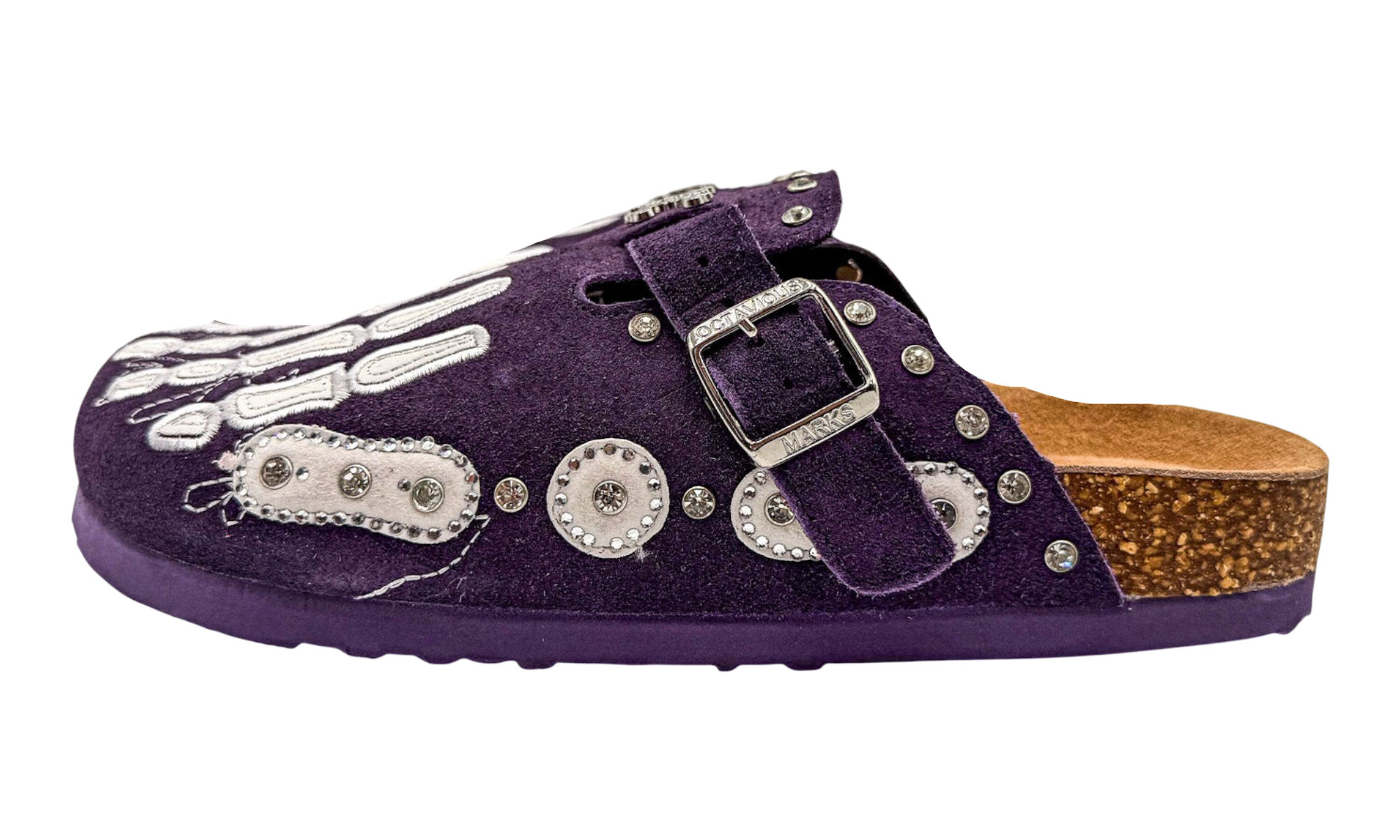 Octavious Marks Purple Lobster Clogs