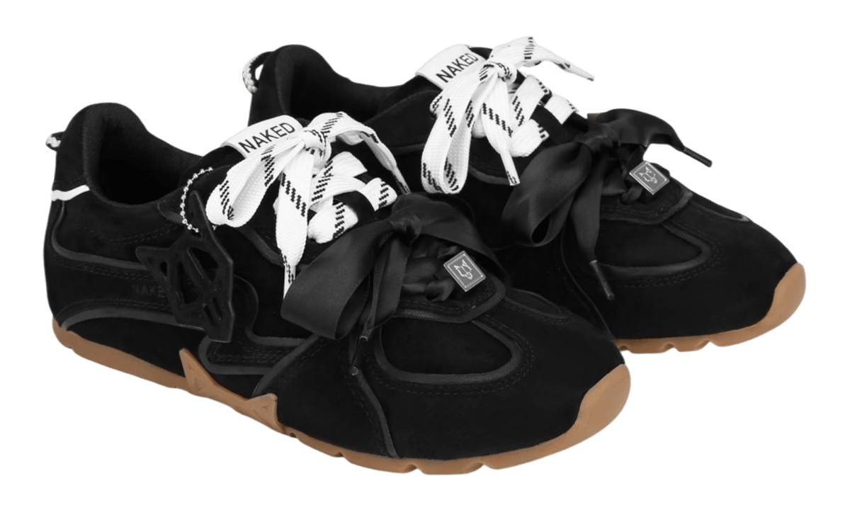 Naked Wolfe Adored Black Suede