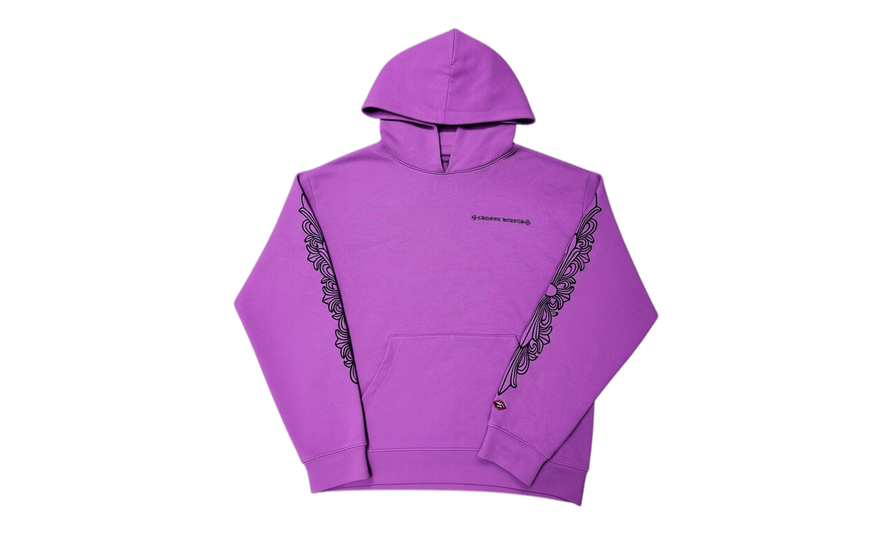 Chrome Hearts Matty Boy Spider Web Purple Hoodie (PreOwned) 