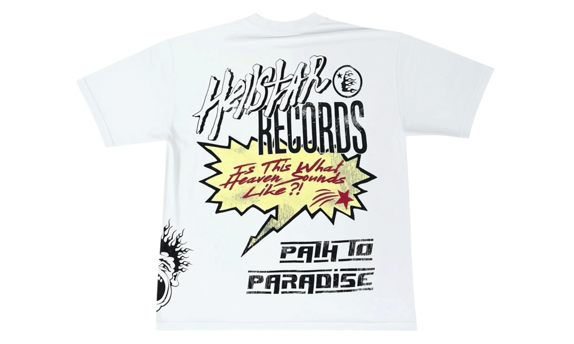 Hellstar Records Cream T-Shirt (PreOwned)