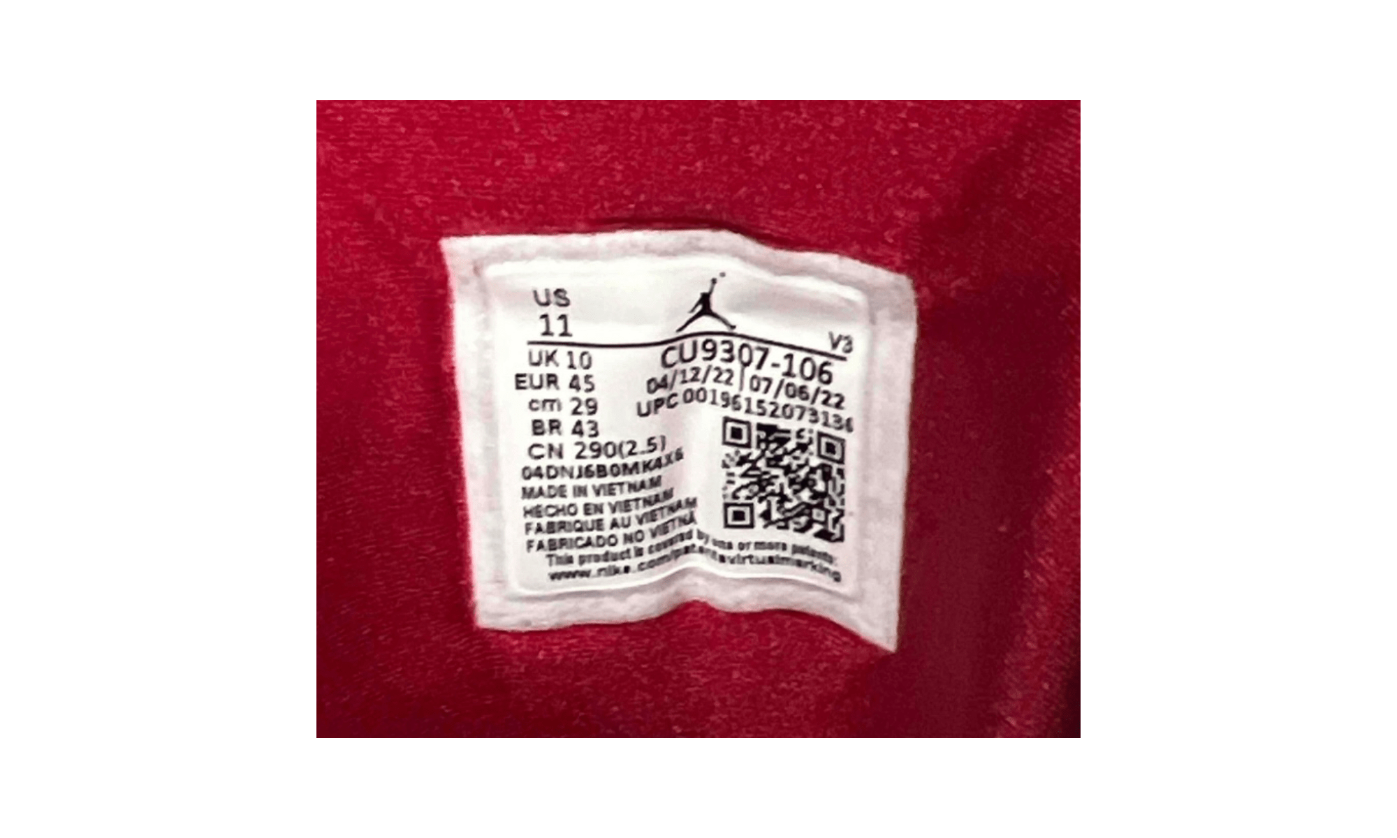 Jordan 7 Retro Cardinal (2022) (PreOwned)