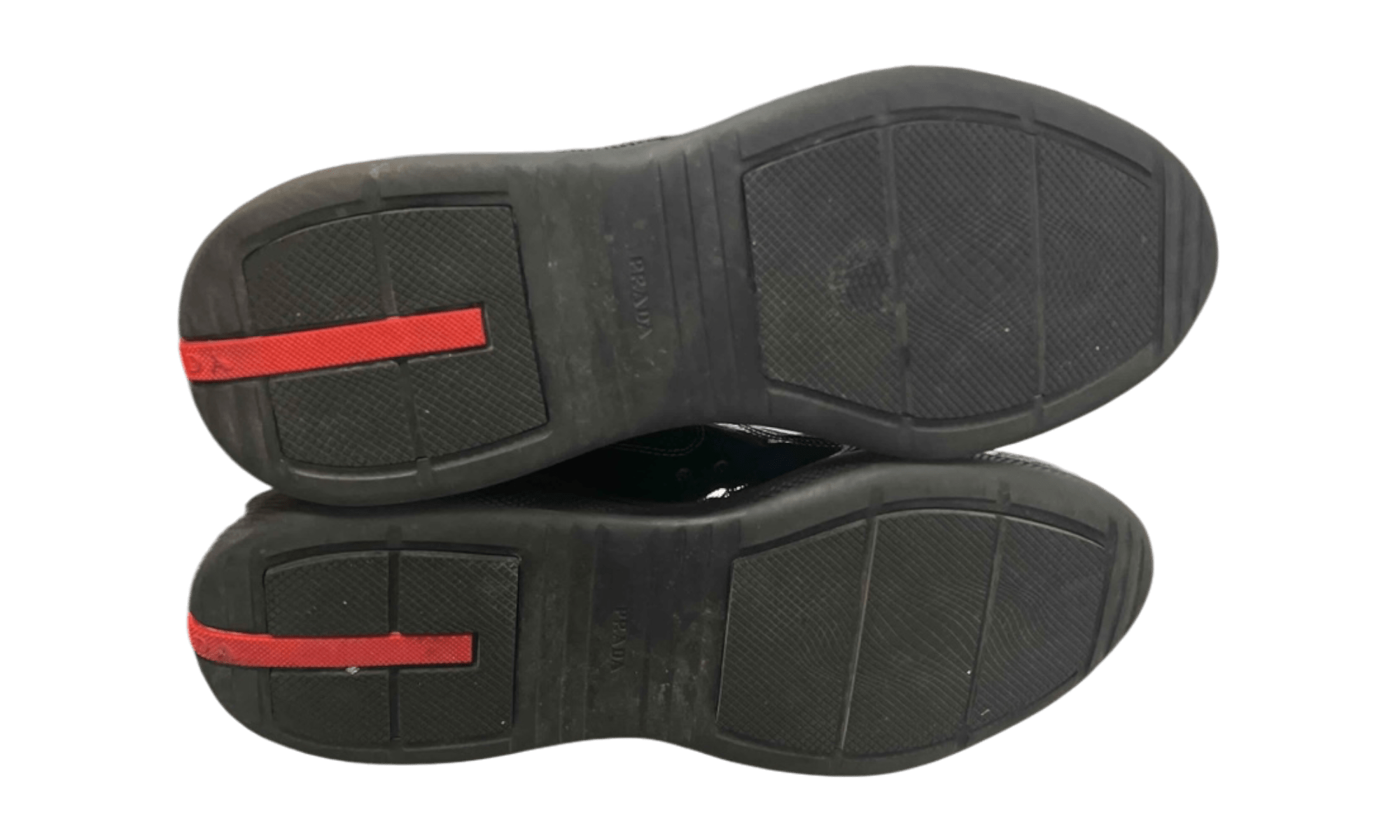 Prada Patent Leather American Cup Sneakers (PreOwned)