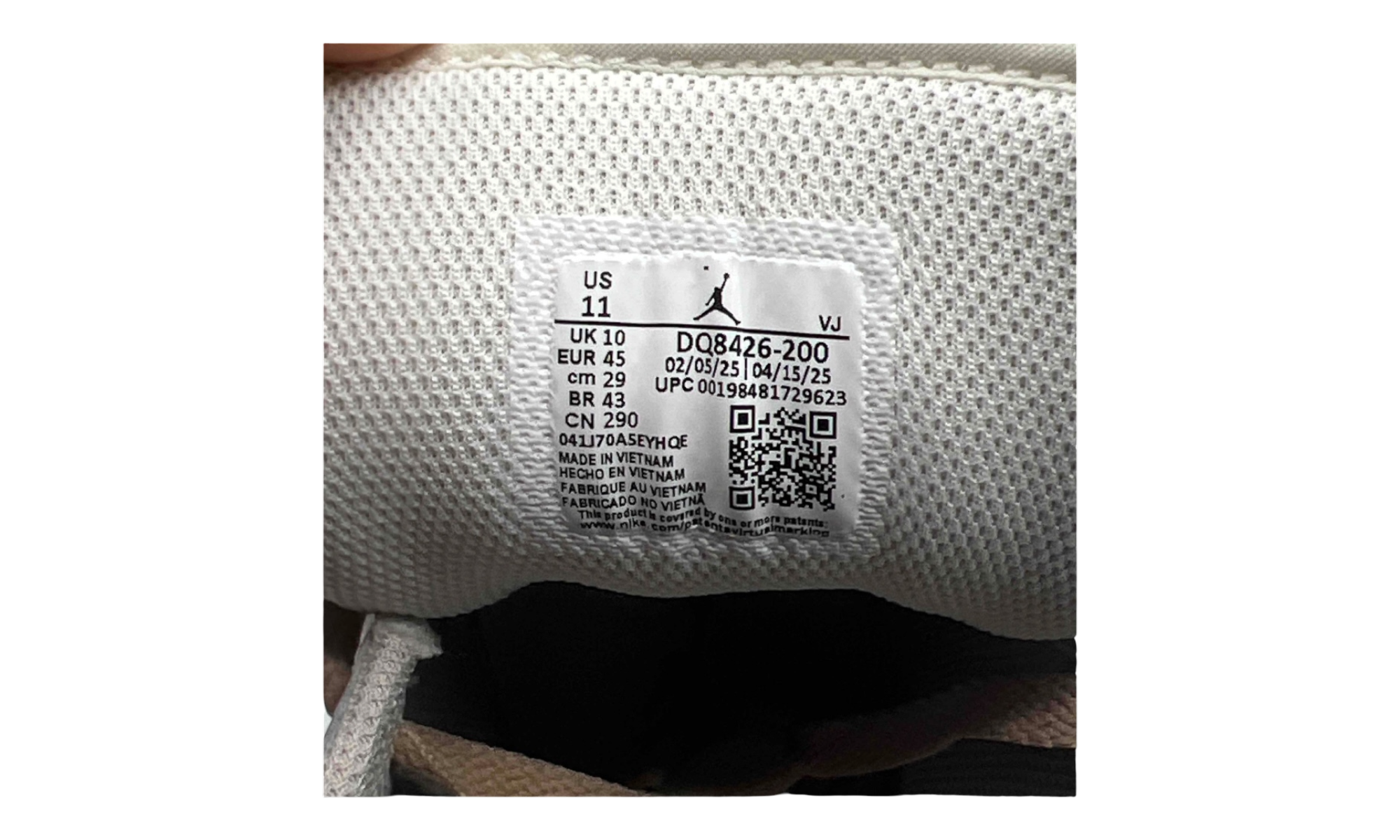 Jordan 1 Mid Rattan White College Grey (PreOwned)