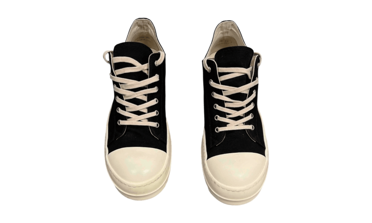 Rick Owens DRKSHDW Ramone Black/Milk Sneakers (PreOwned)
