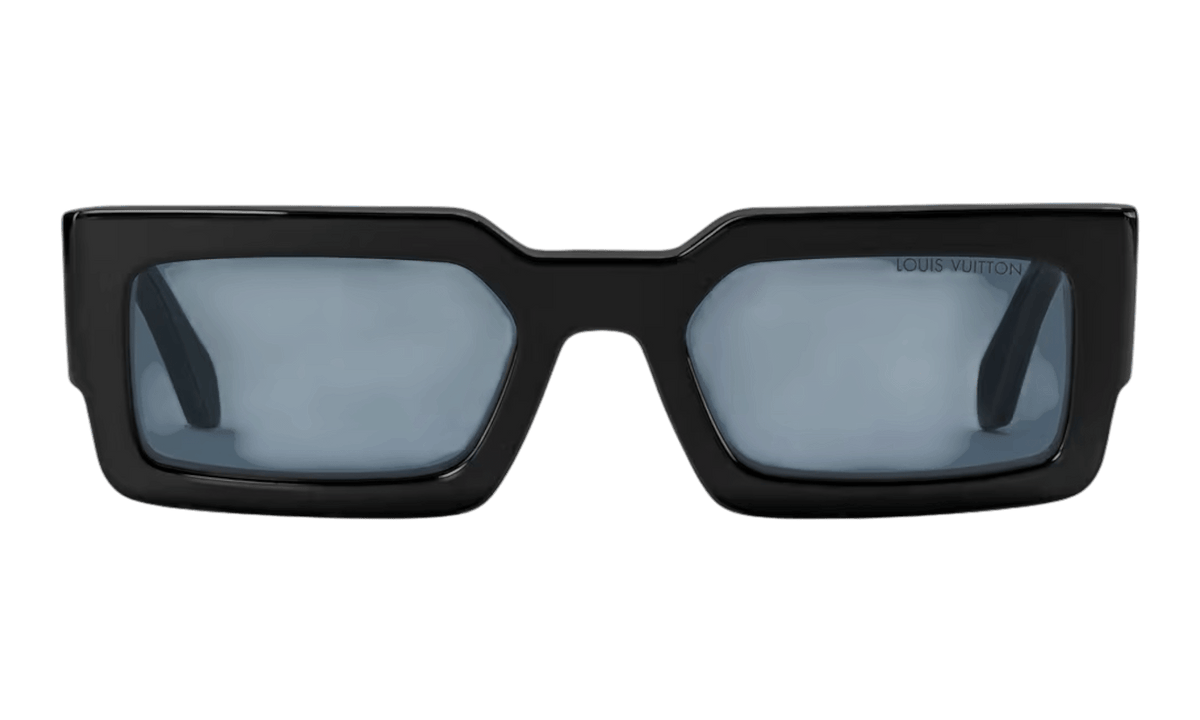 Louis Vuitton Clash Low Square Black/Silver Sunglasses