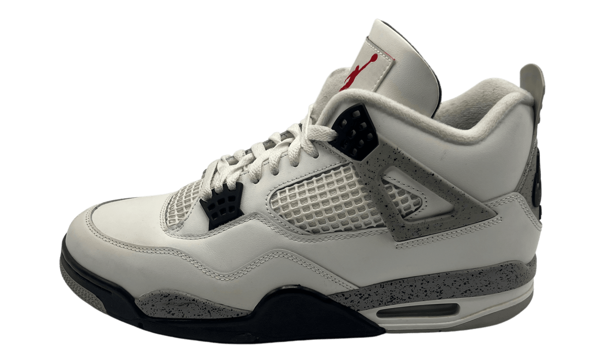 Jordan 4 Retro White Cement (2025) (PreOwned) (No Box)