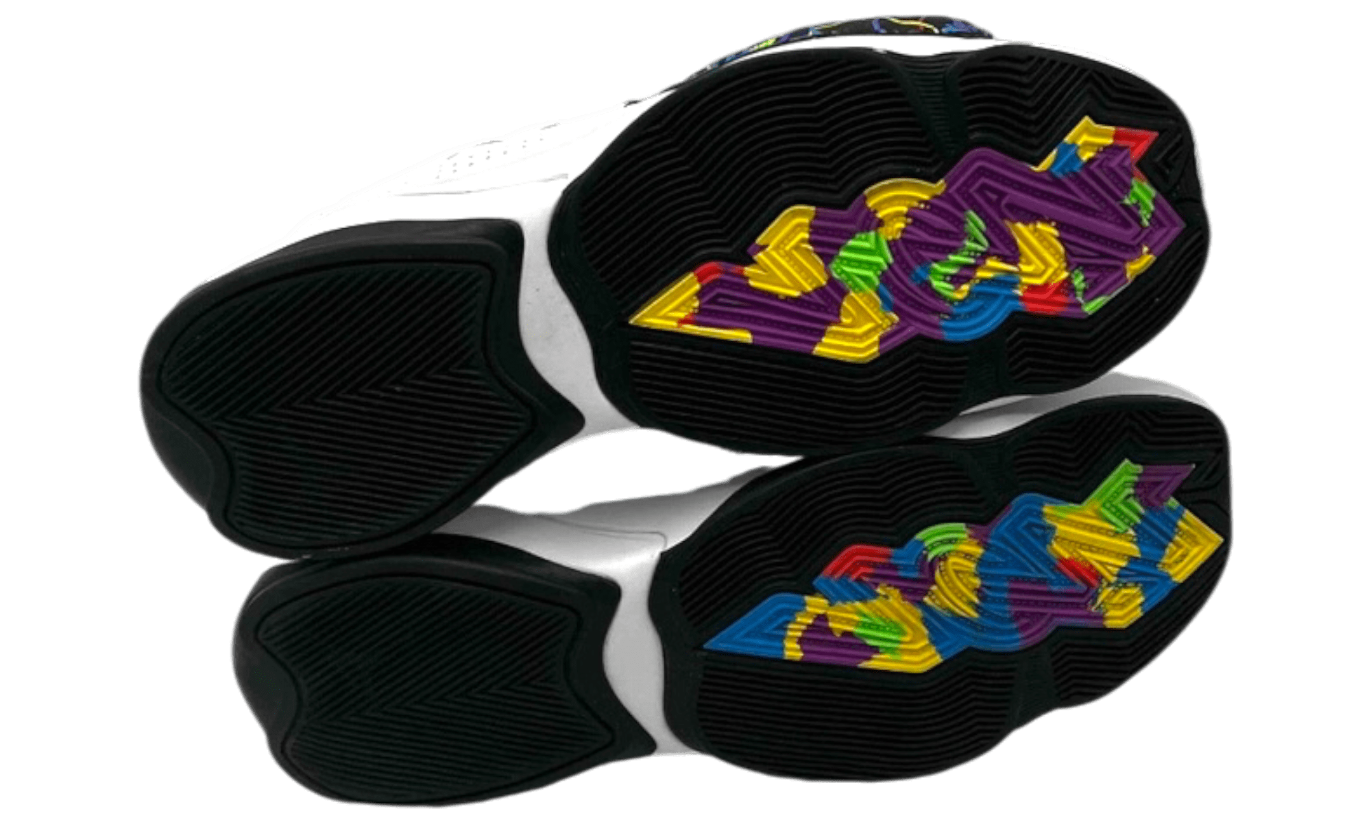 Jordan Zion 2 Noah White Black Multi-Color (PreOwned)