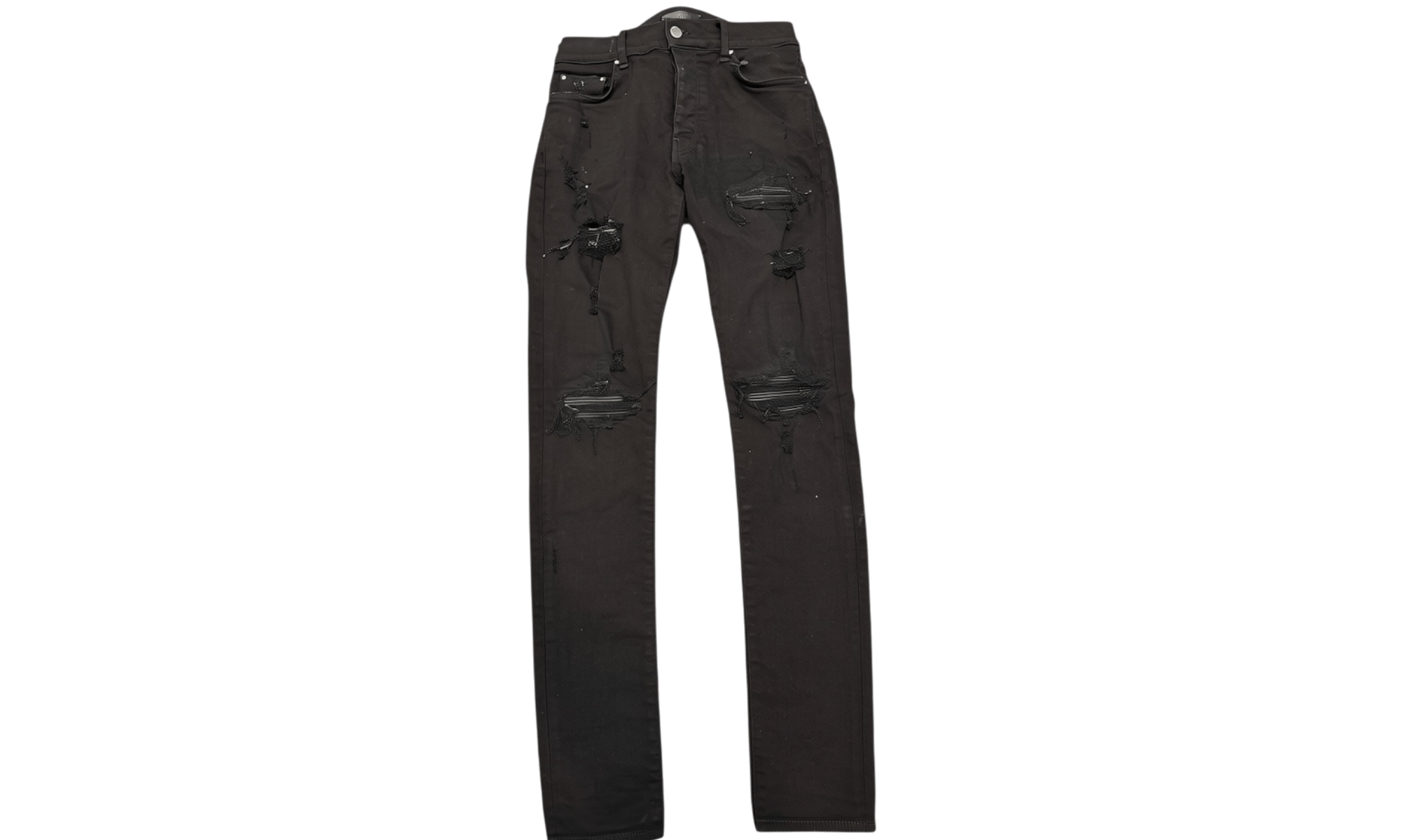 Amiri MX1 Black On Black Jean s(PreOwned)