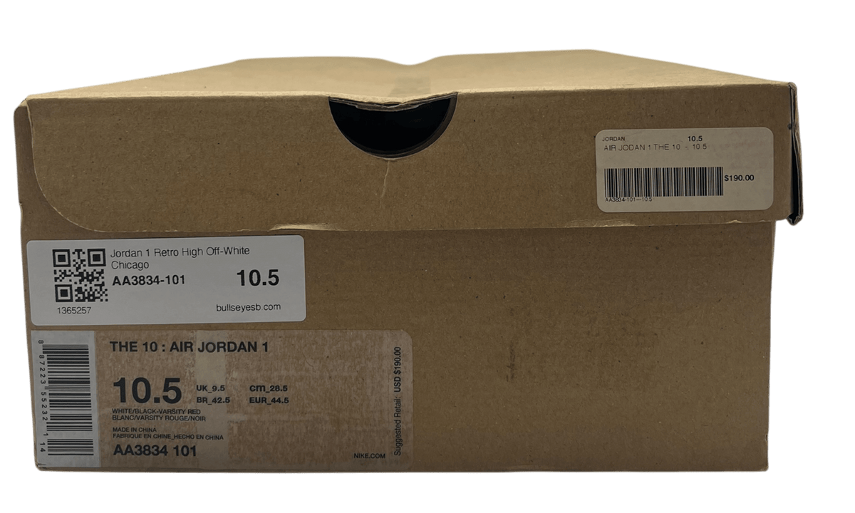 Jordan 1 Retro High Off-White Chicago