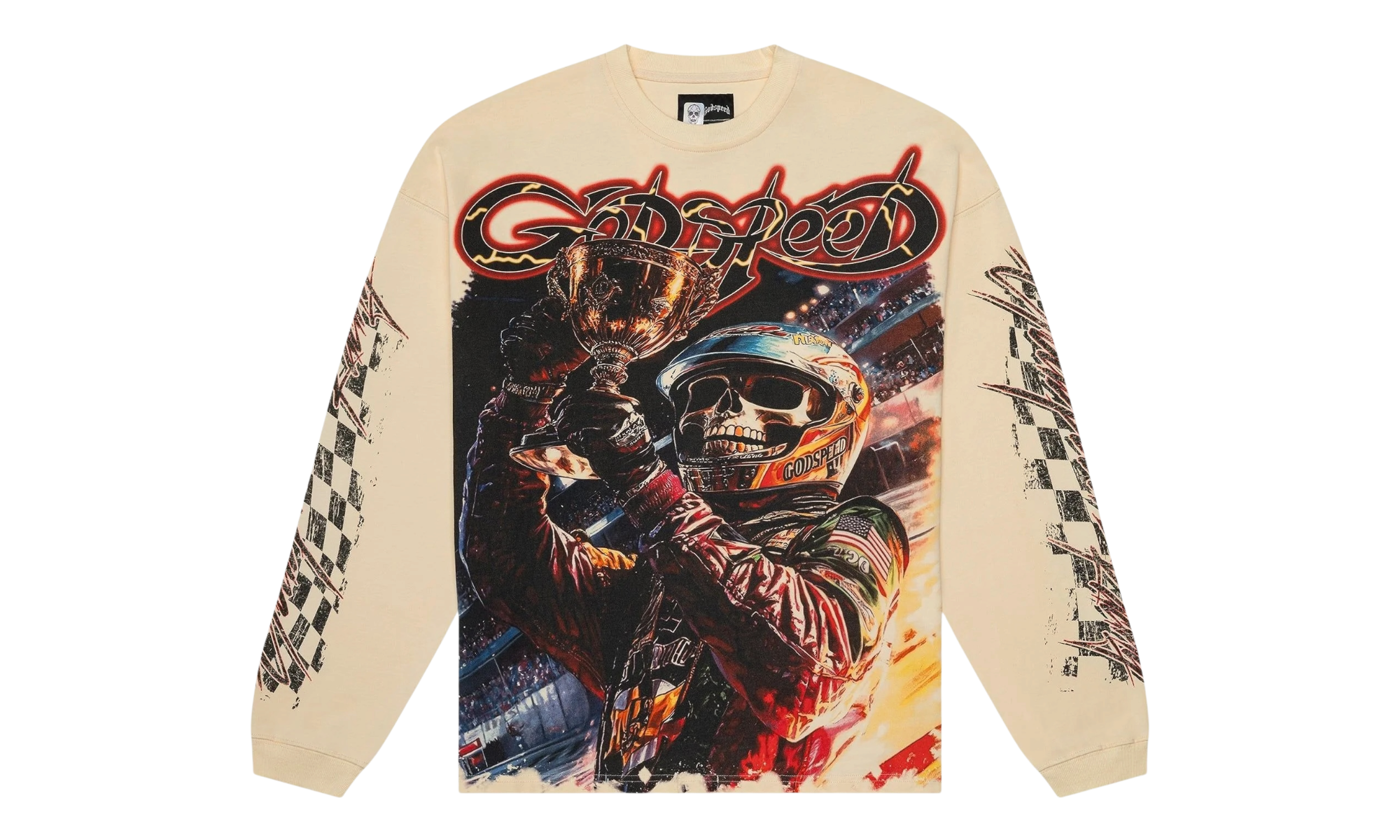 Godspeed Podium Dreams Bone Longsleeve T-Shirt