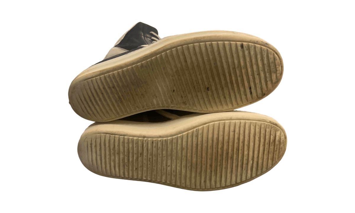 Rick Owens Black/Milk Concordians Geobasket (PreOwned) (No Box)