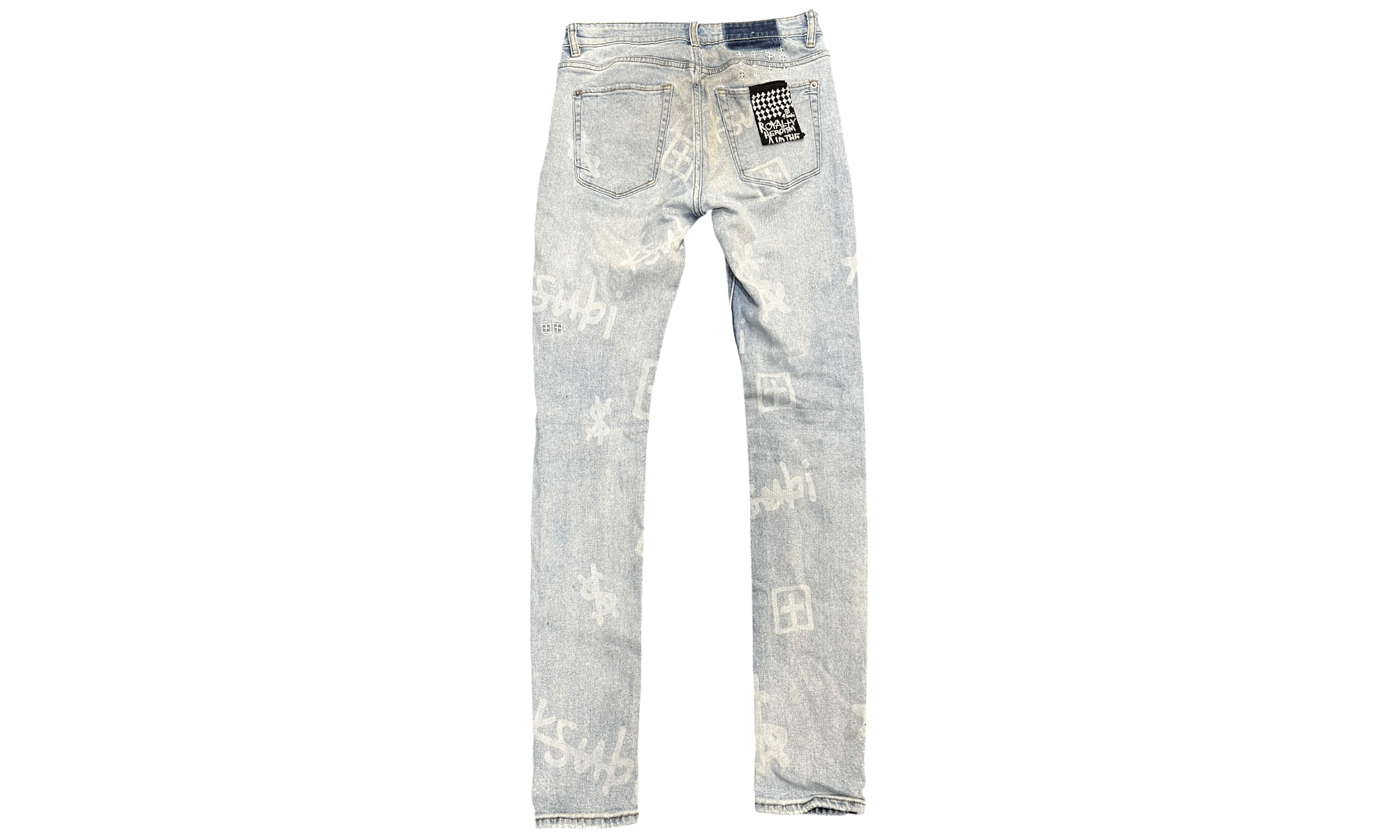 Ksubi All Over Print Blue Denim (PreOwned)