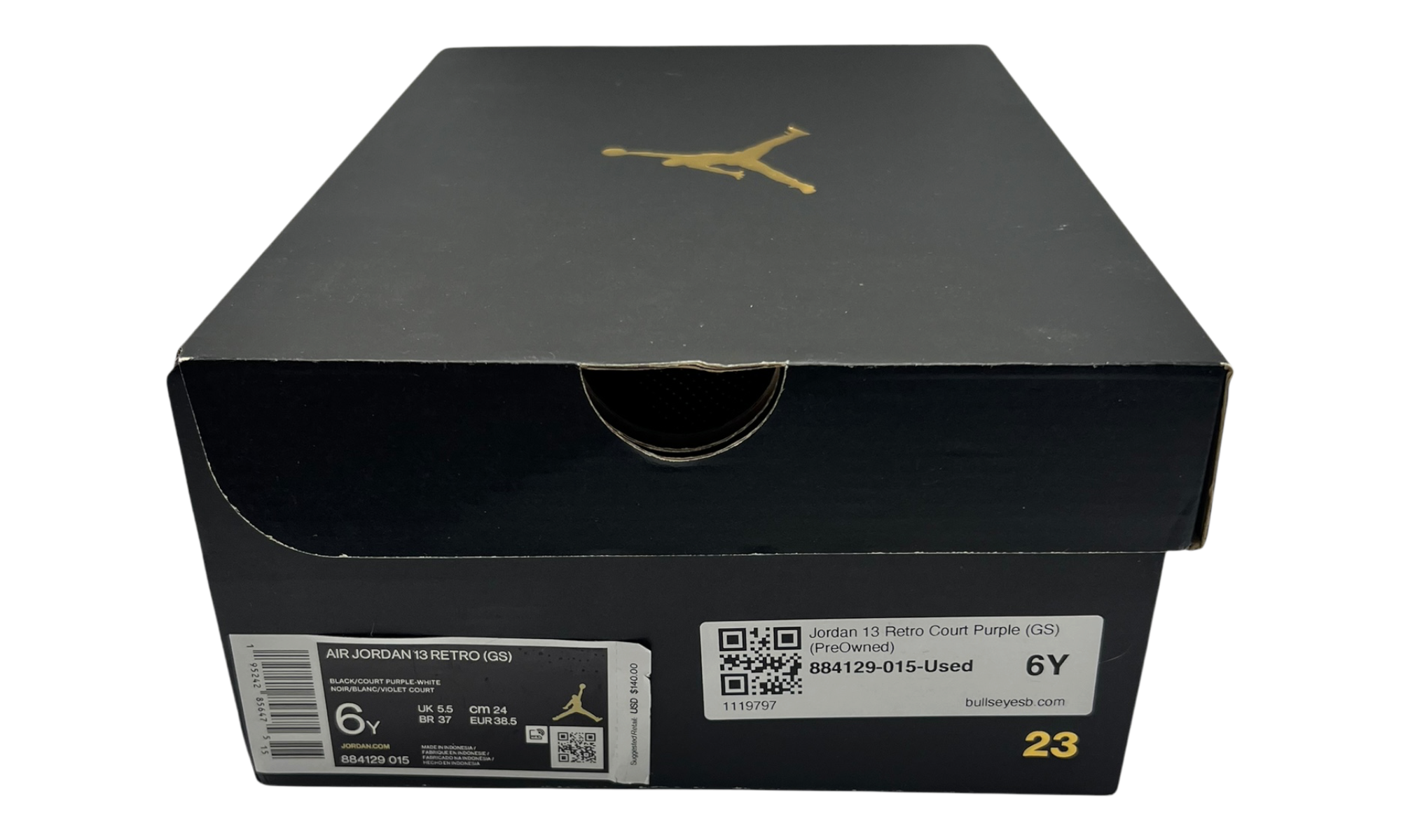 Jordan 13 Retro Court Purple (GS) (PreOwned)