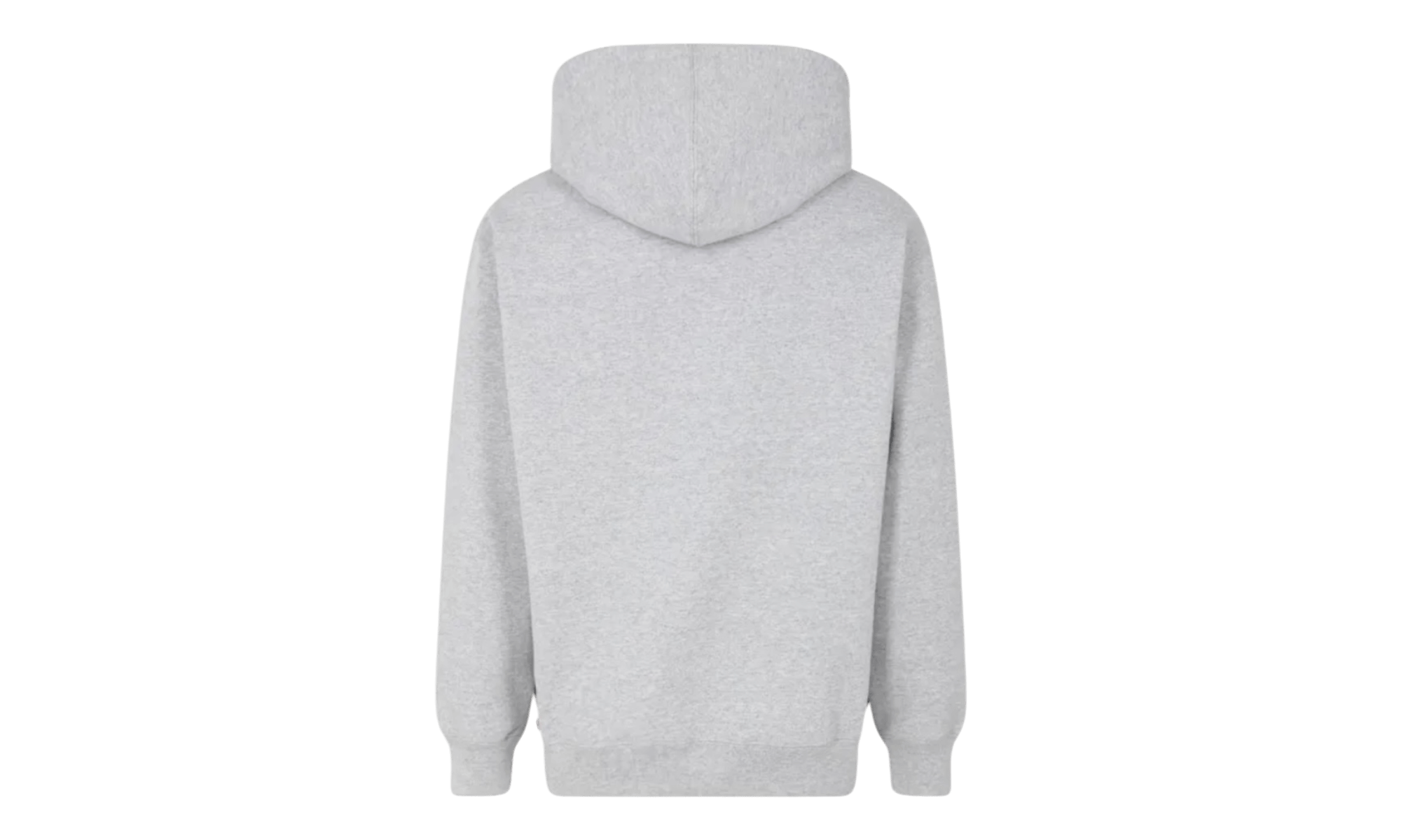 Supreme Burberry Box Logo Hooded Sweatshirt Heather Grey