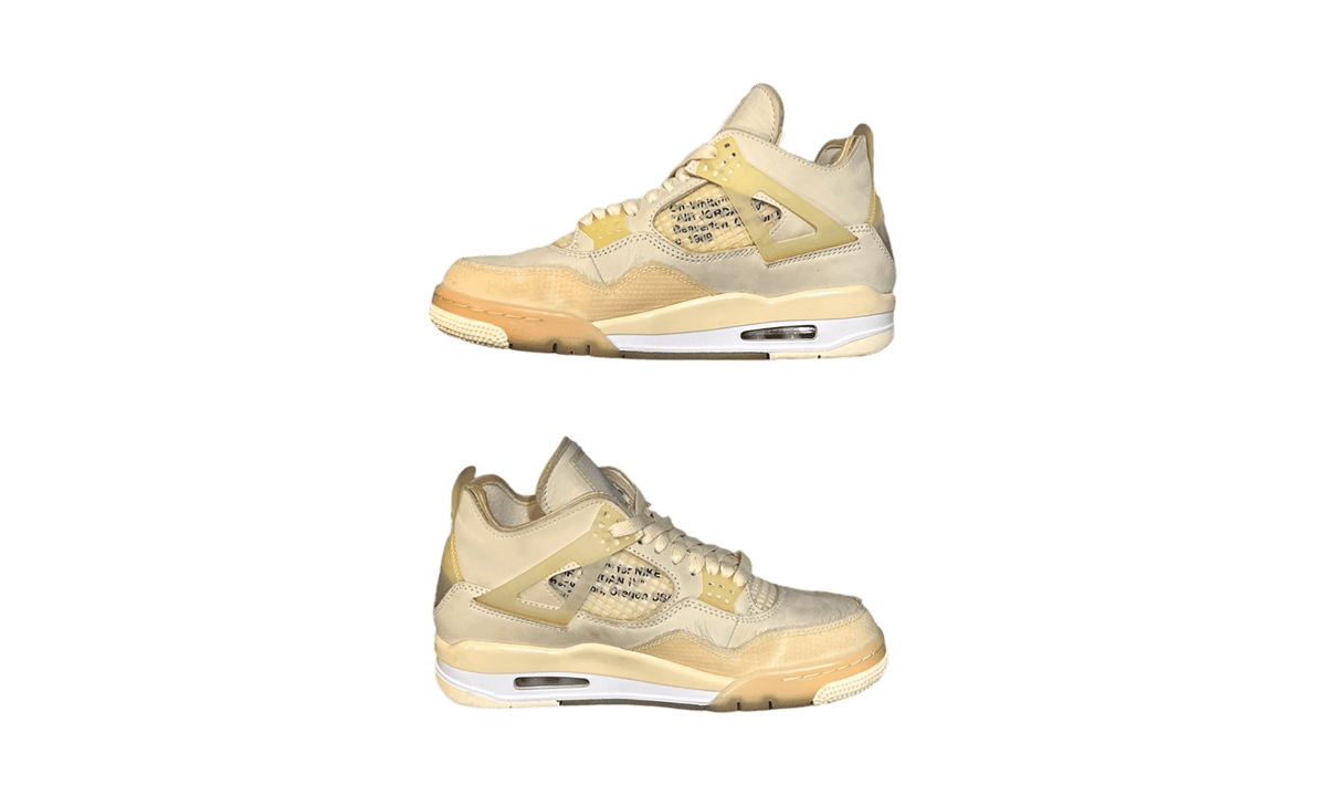 Jordan 4 Retro Off-White Sail (Women's) (Preowned)