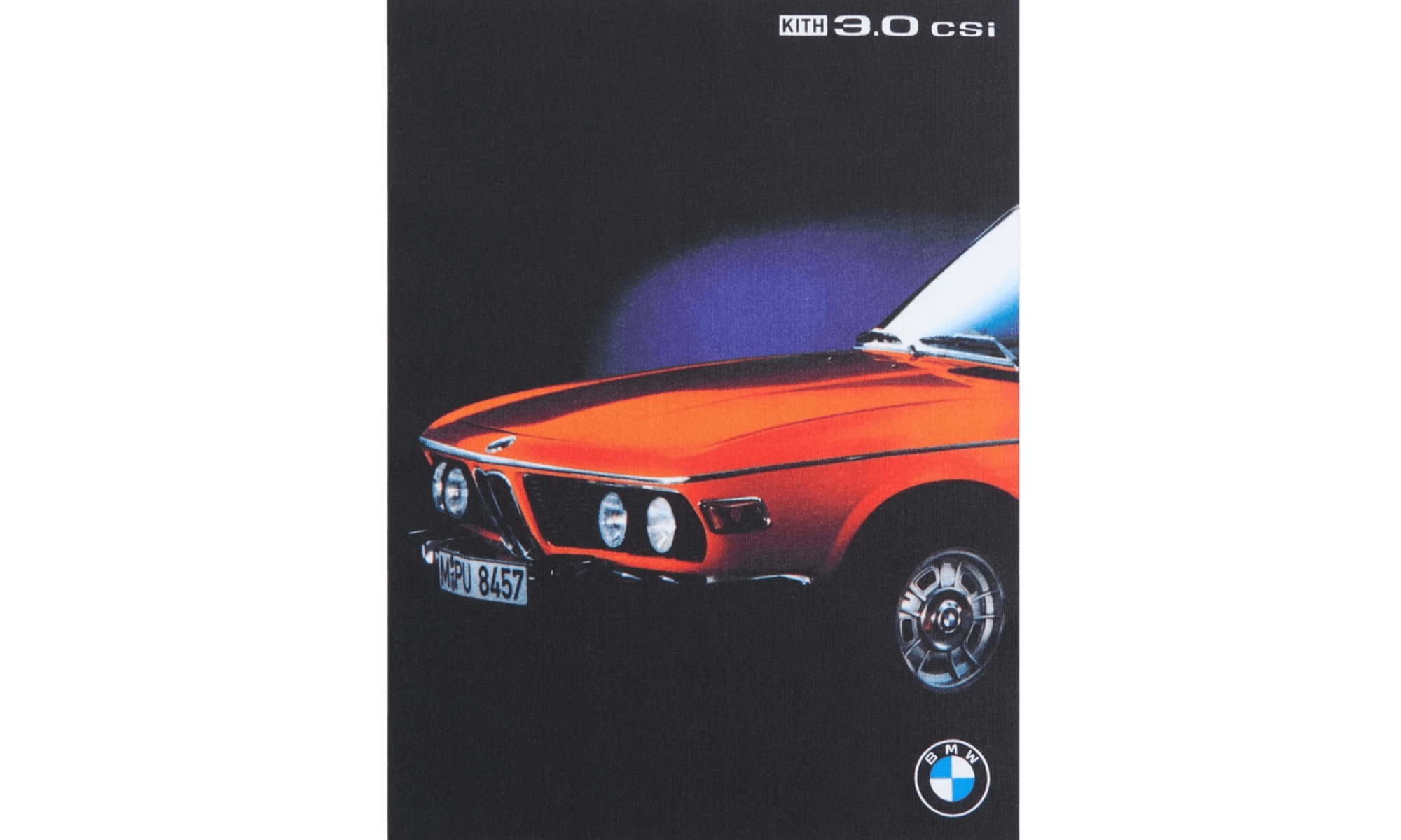 Kith for BMW CSi 3.0 Photo White T-Shirt