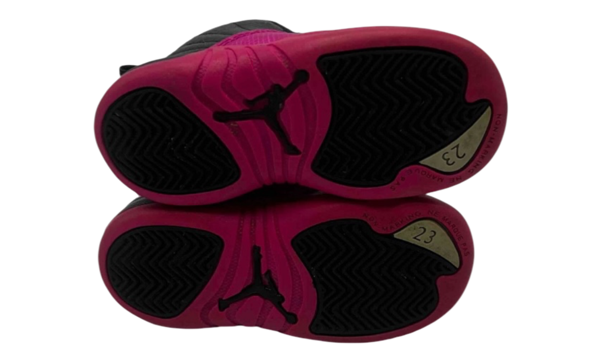 Jordan 12 Retro Black Deadly Pink (TD) (PreOwned) (No Box)