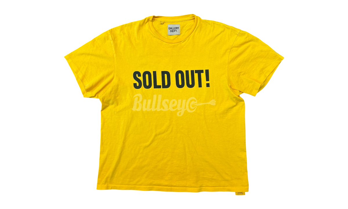 Gallery Dept. Sold Out Yellow T-Shirt (PreOwned)