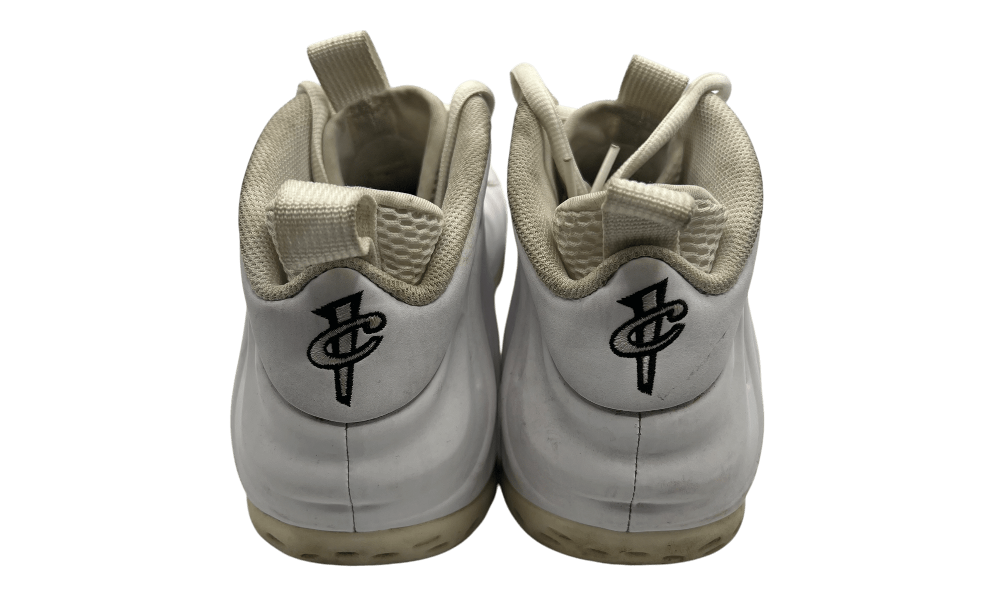 Nike Air Foamposite One Triple White (PreOwned) (No Box)