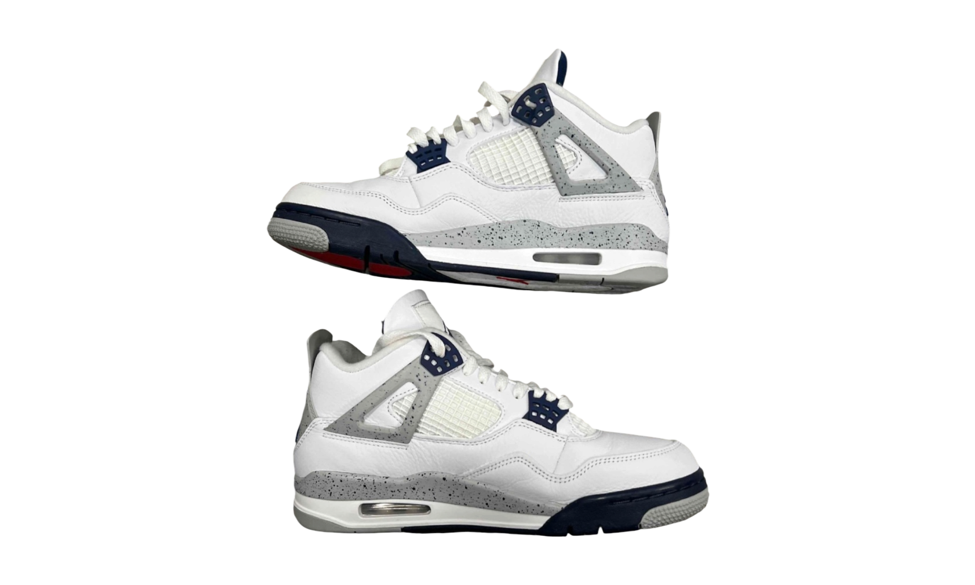 Air Jordan 4 Retro "White Midnight Navy" (PreOwned)