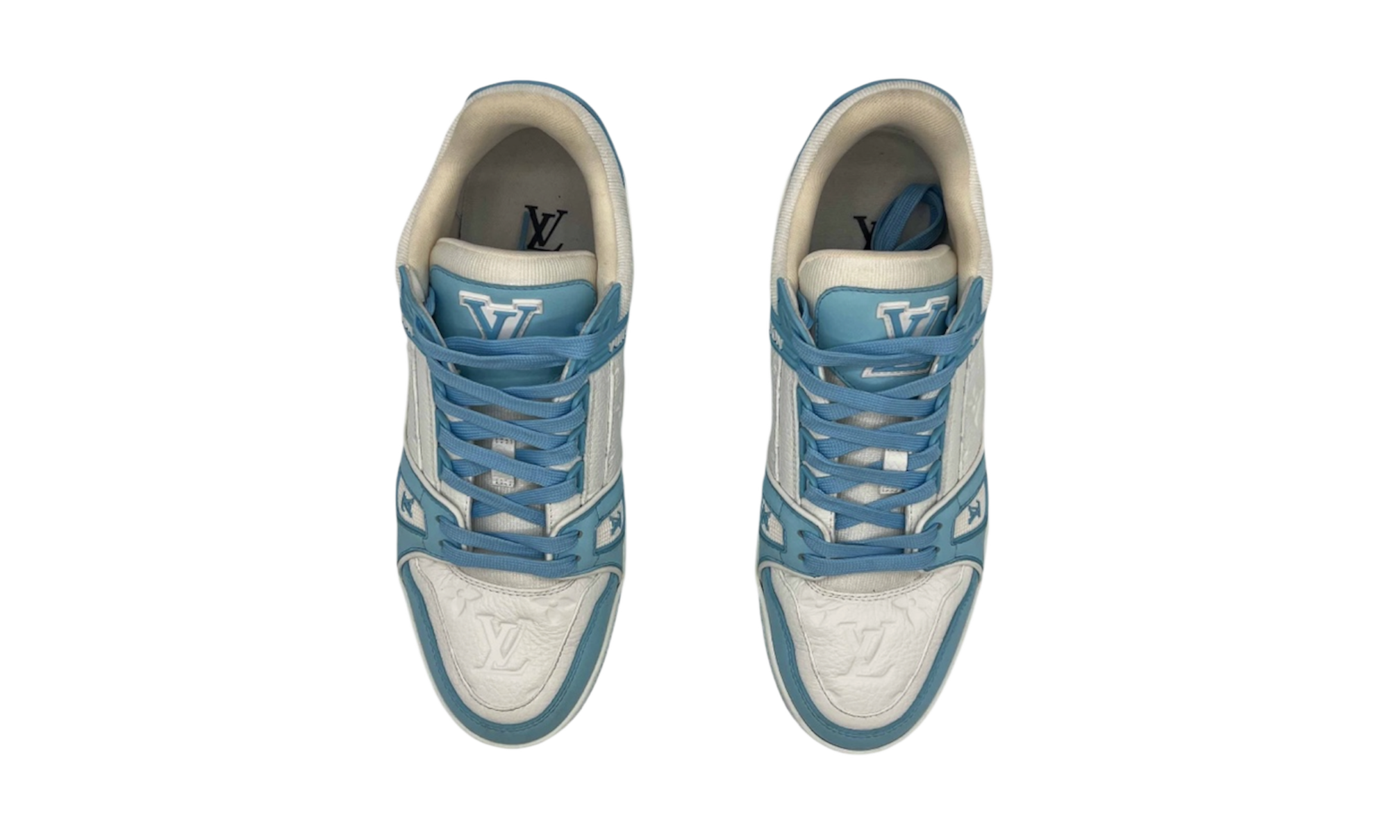 Louis Vuitton Sky Blue Trainers LV8 (PreOwned) (No Box)