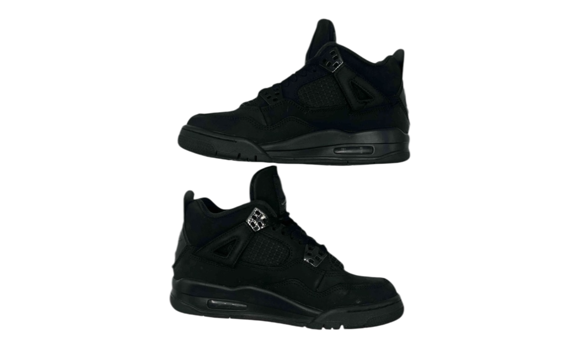 Jordan 4 Retro Black Cat (2025) (GS) (PreOwned) (No Box)