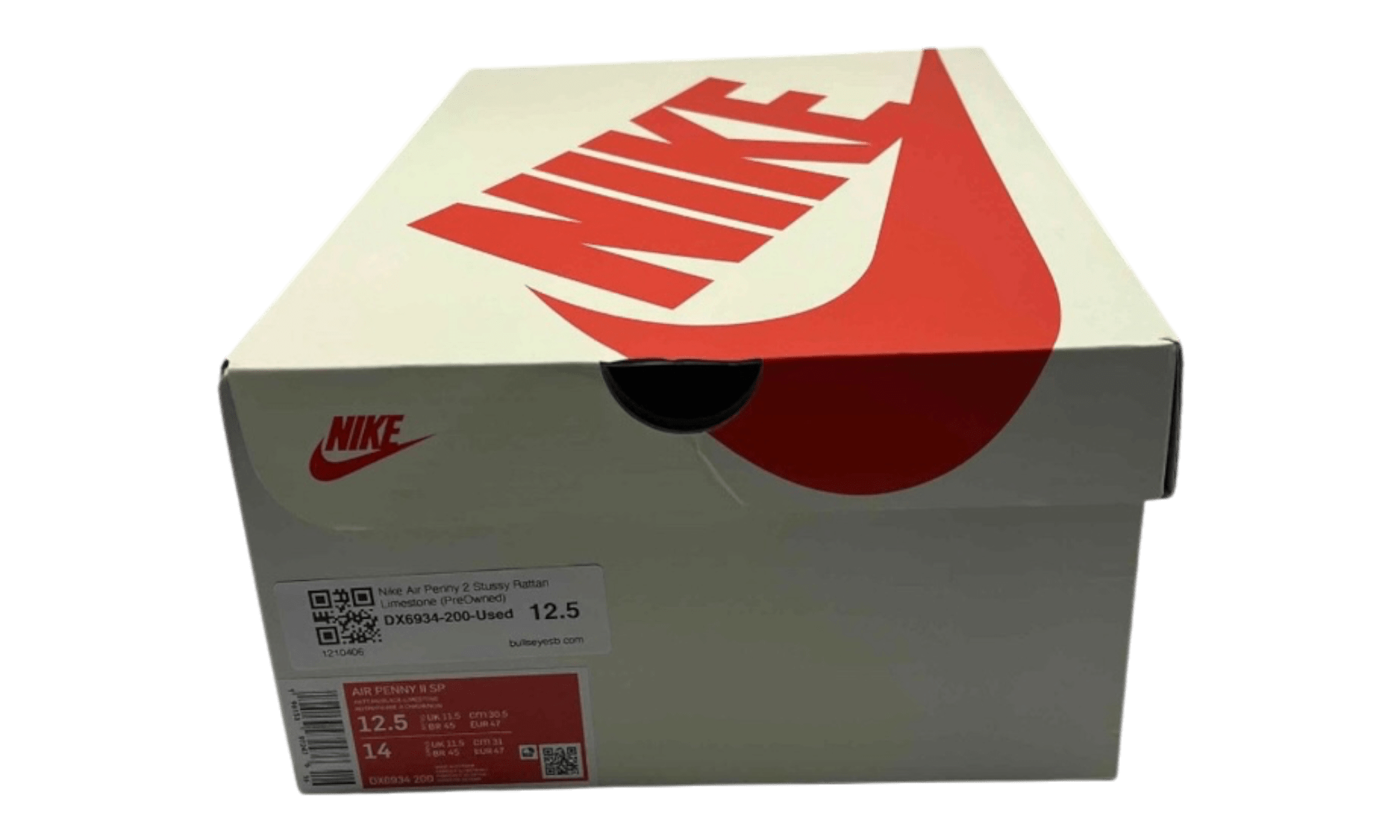 Nike Air Penny 2 Stussy Rattan Limestone (PreOwned)