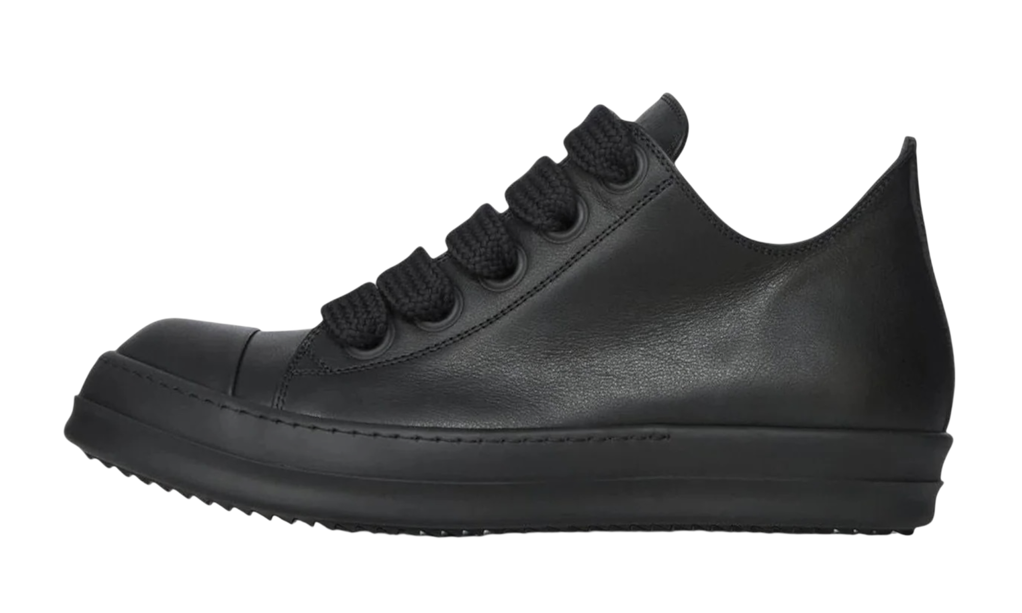 Rick Owens Concordians Jumbo Laced Low All Black