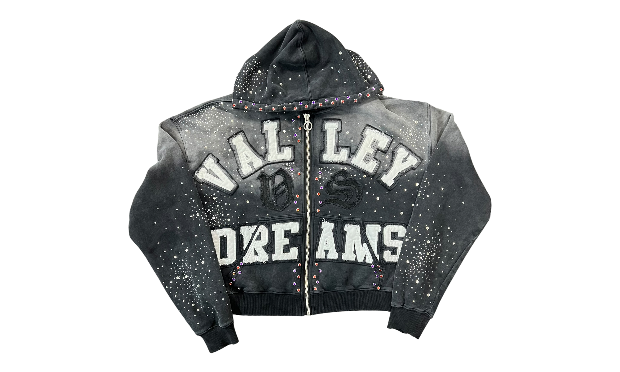 Vale Forever Classico Zip Up Hoodie Black (PreOwned)
