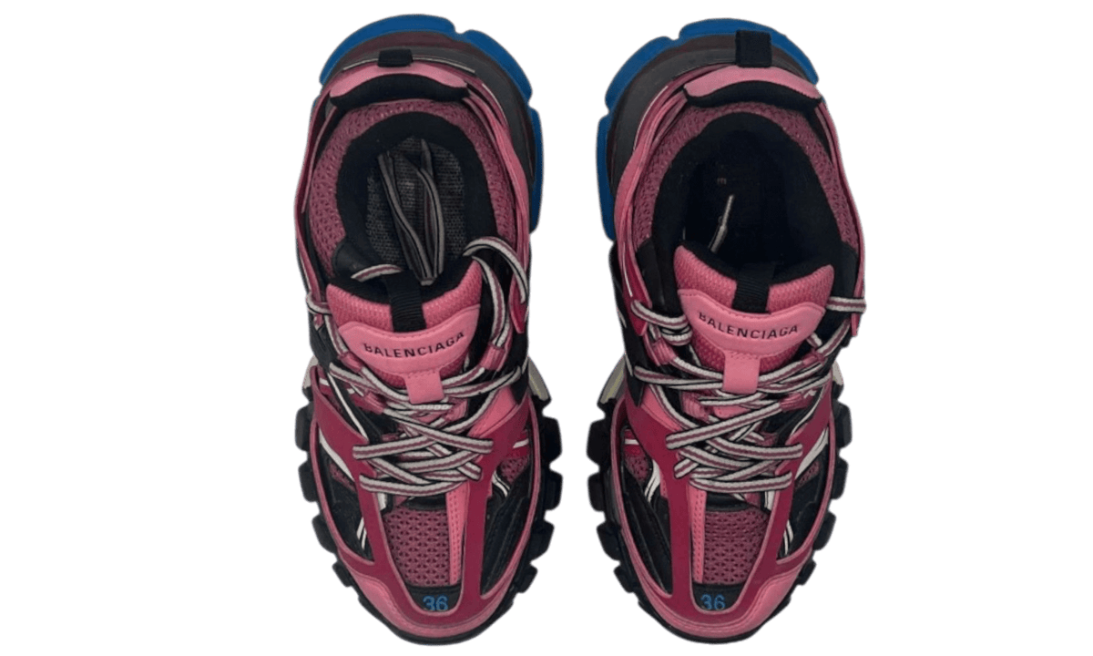 Balenciaga Track Trainer 'Pink Blue' (PreOwned) (No Box)