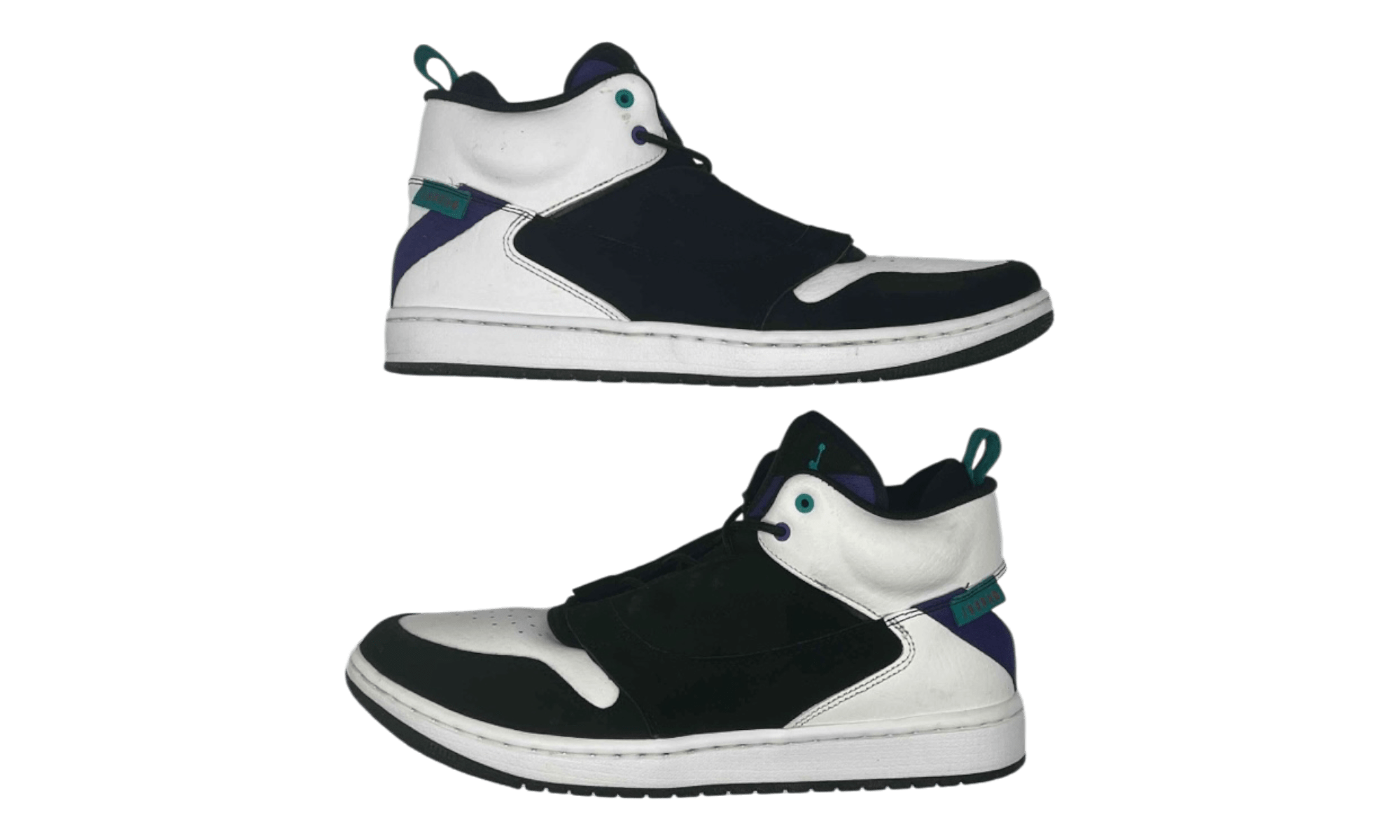 Jordan Fadeaway Black White Grape (PreOwned)