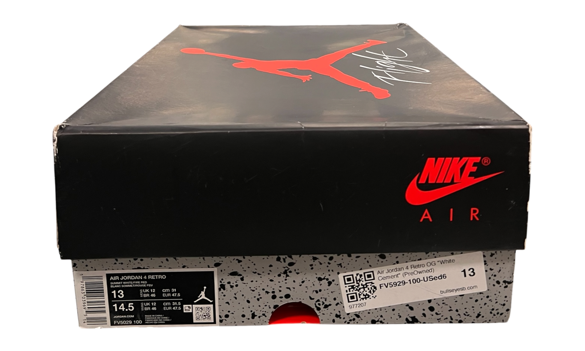 Air Jordan 4 Retro OG "White Cement" (PreOwned)