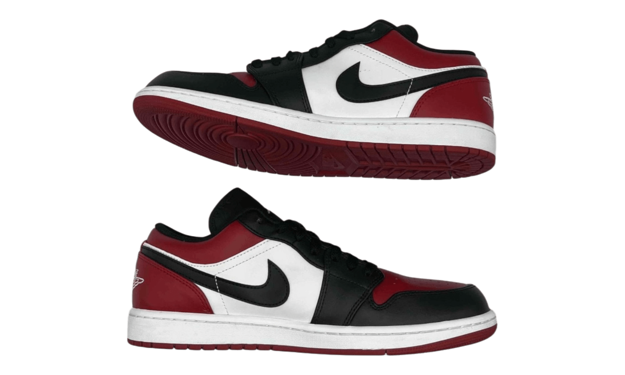 Jordan 1 Low Bred Toe (PreOwned) (No Box)